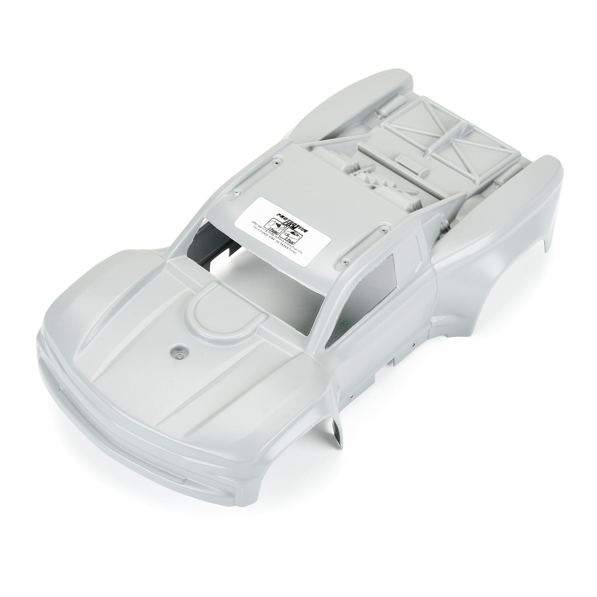 Pro-Line Racing 1/16 Pre-Cut 2019 Chevy Trophy Truck Tough-Color Gray Body: GROM