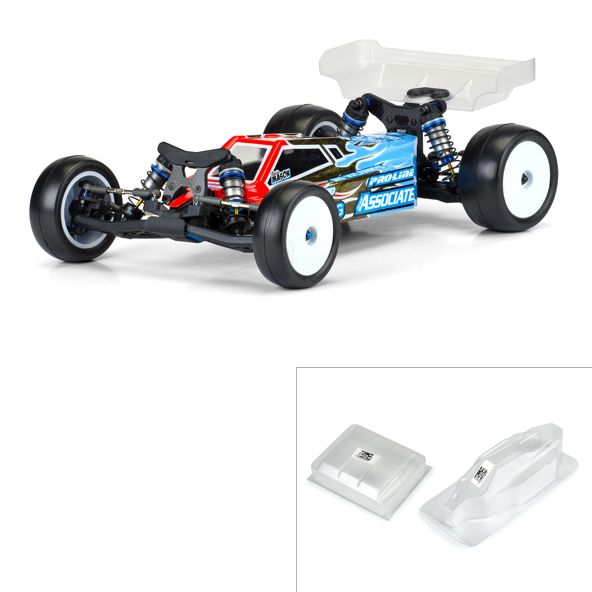 Pro-Line Racing 1/10 Axis Light Weight Clear Body: AE B7