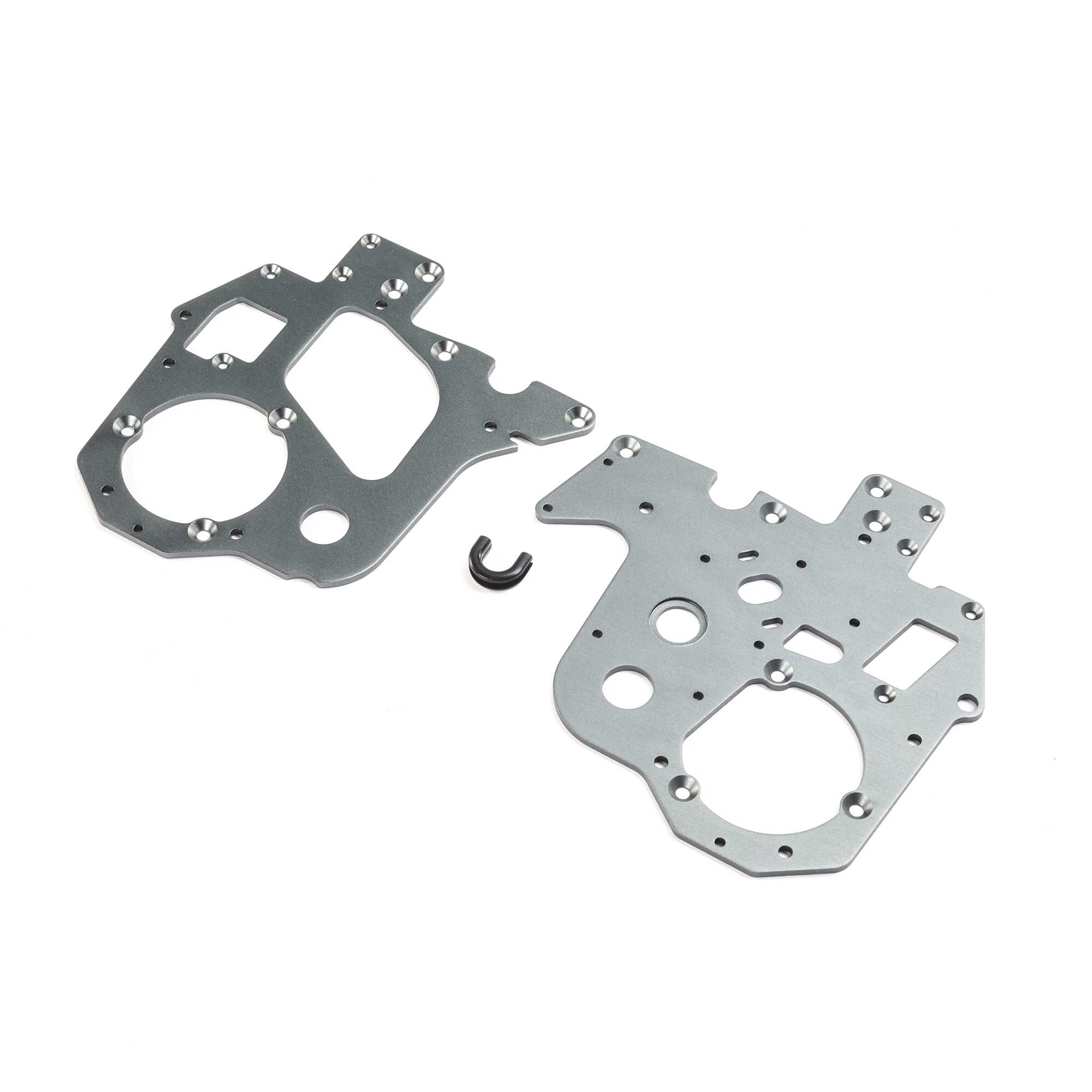 Losi Chassis Plate Set, Aluminum: Promoto-MX/SM