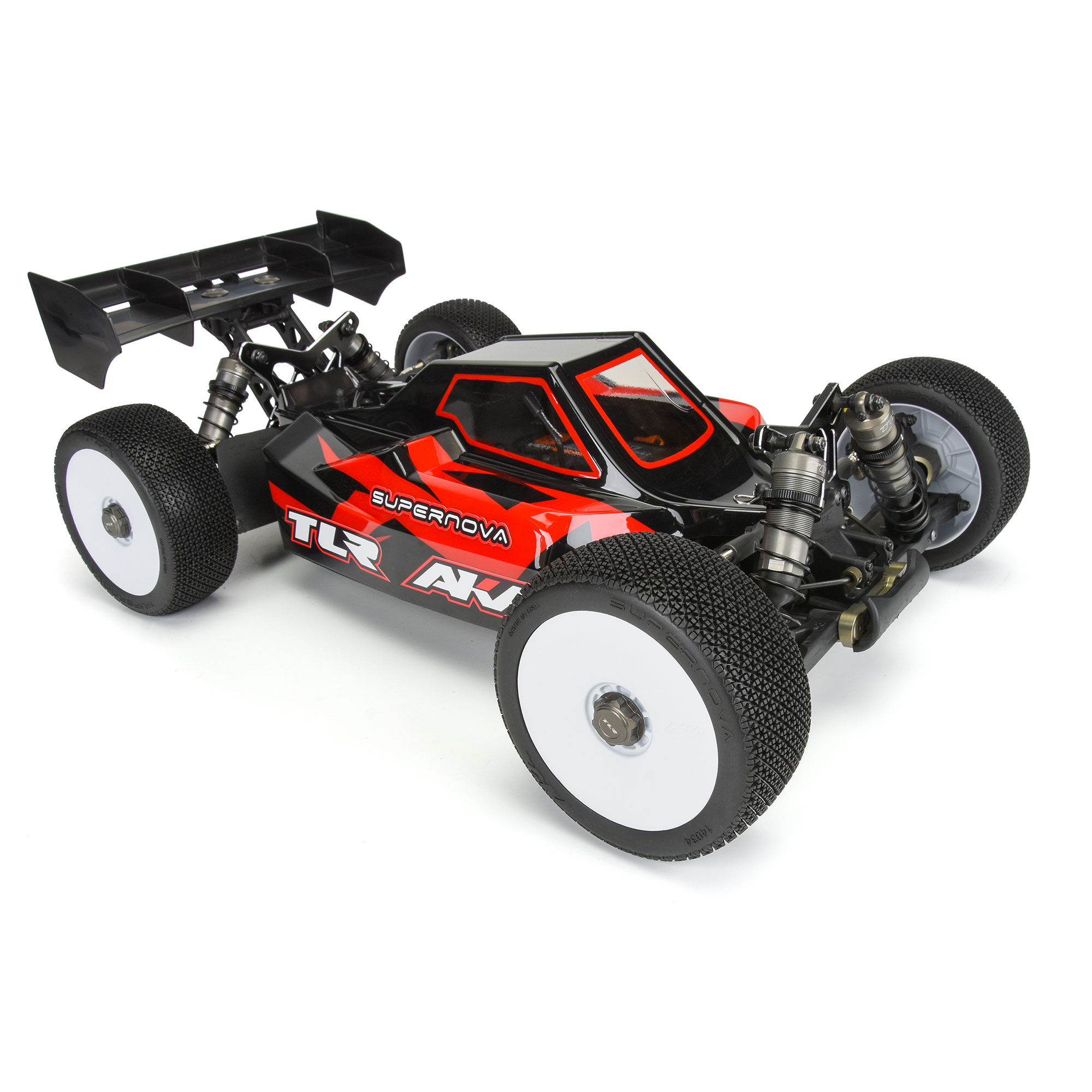 AKA PRODUCTS, INC. 1/8 Supernova Soft Longwear F/R Off-Road Buggy Tires (2)