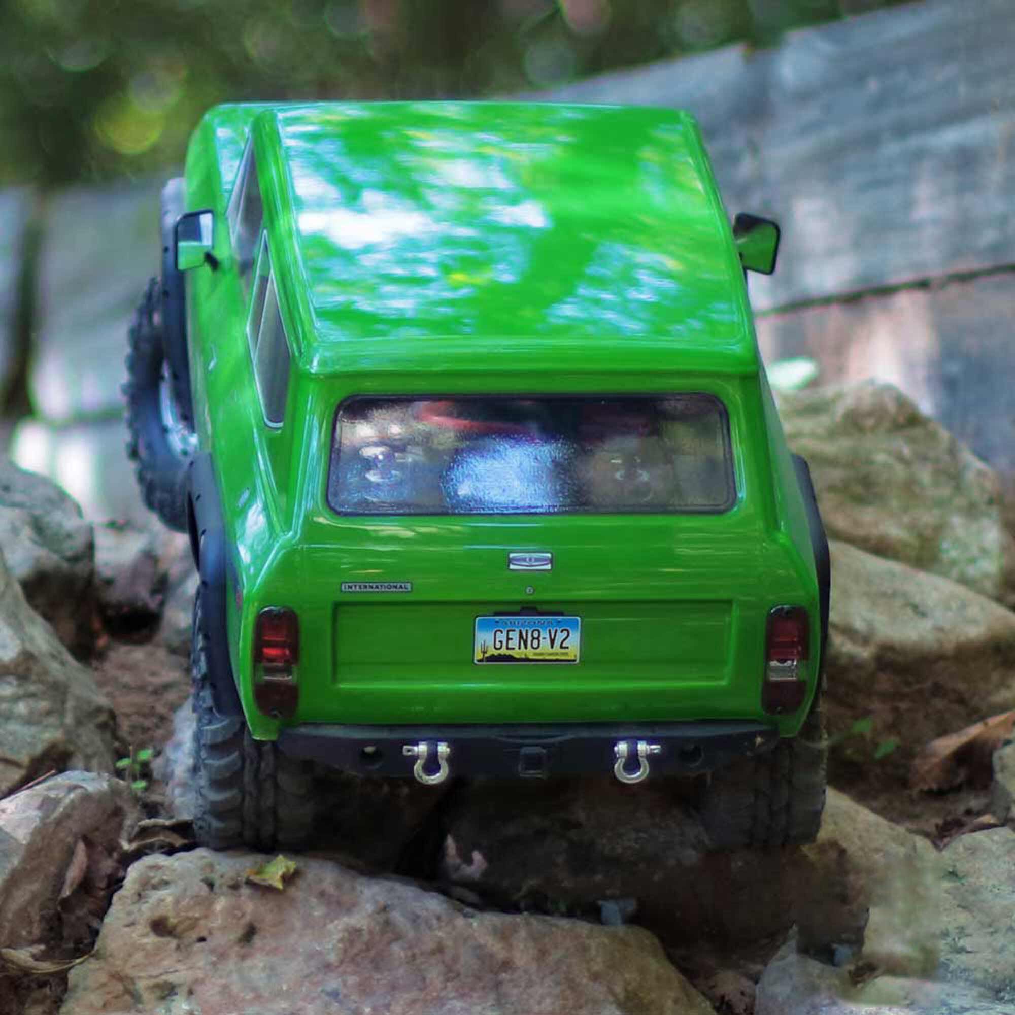 Redcat Racing 1/10 Gen8 V2 International Harvester Scout II Brushed 4X4 Crawler RTR, Green