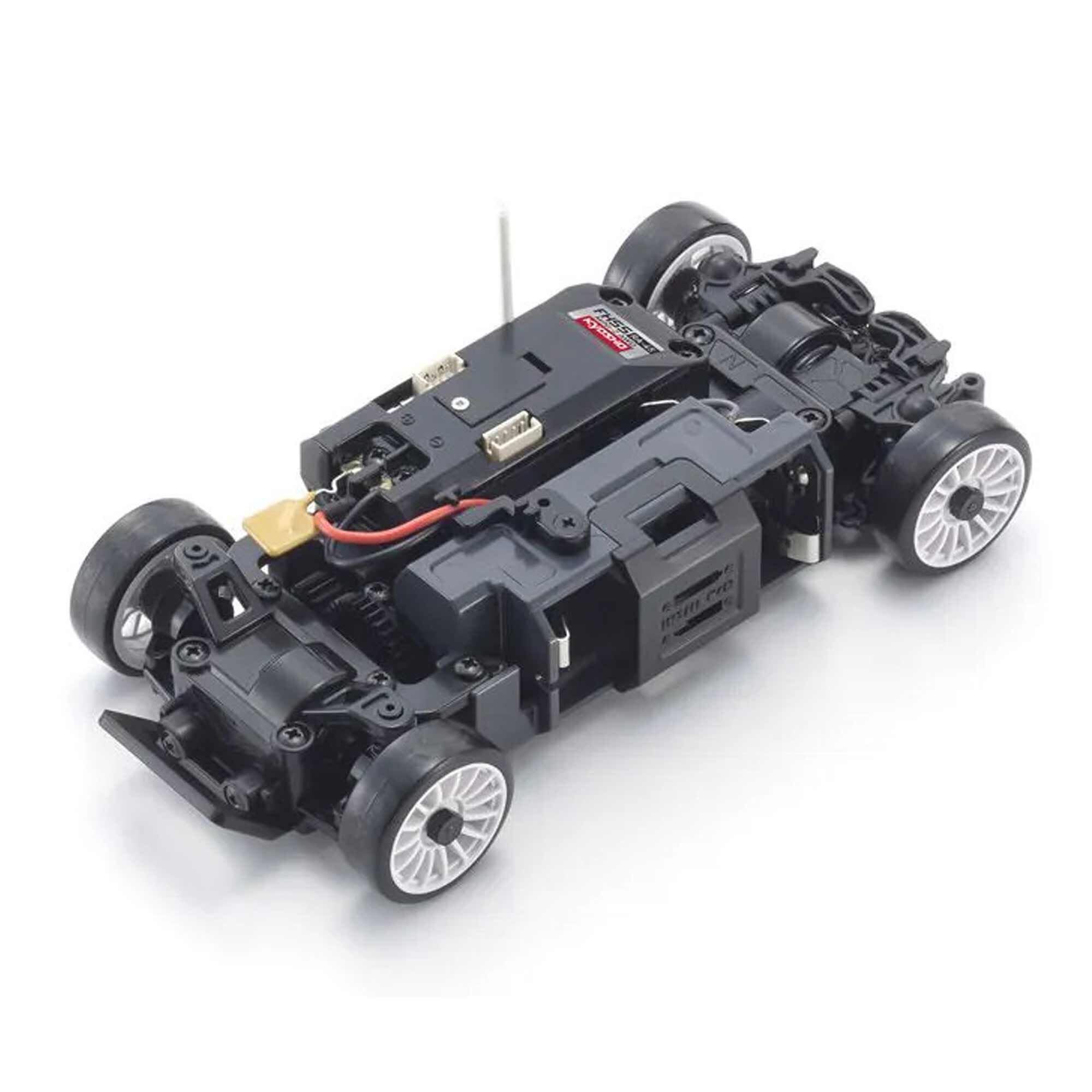 Kyosho 1/28 Toyota Sprinter Trueno AE86 MINI-Z AWD RTR, White/Black