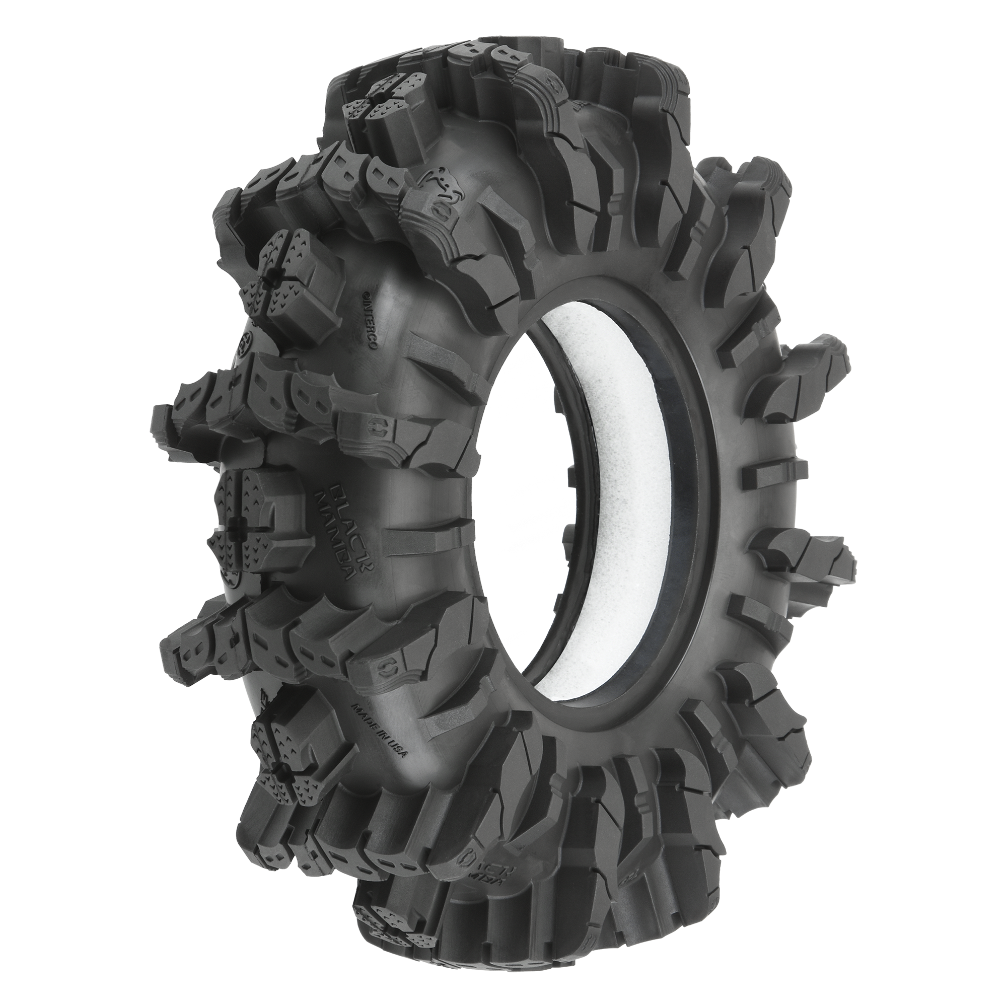 Pro-Line Racing 1/10 Interco Black Mamba Front/Rear 2.6" Mud Truck Tires (2)