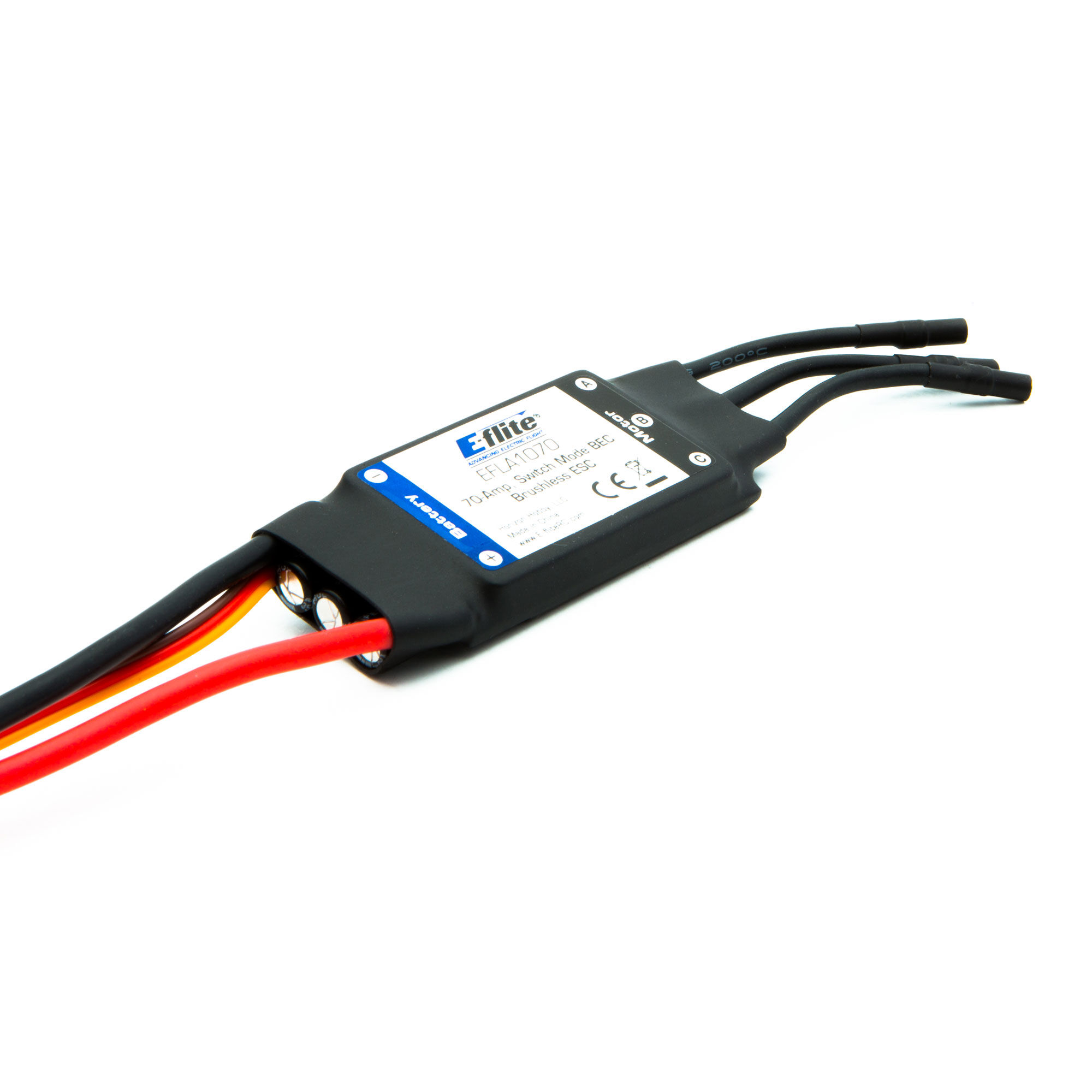 E-flite 70-Amp Switch Mode BEC Brushless ESC with EC3