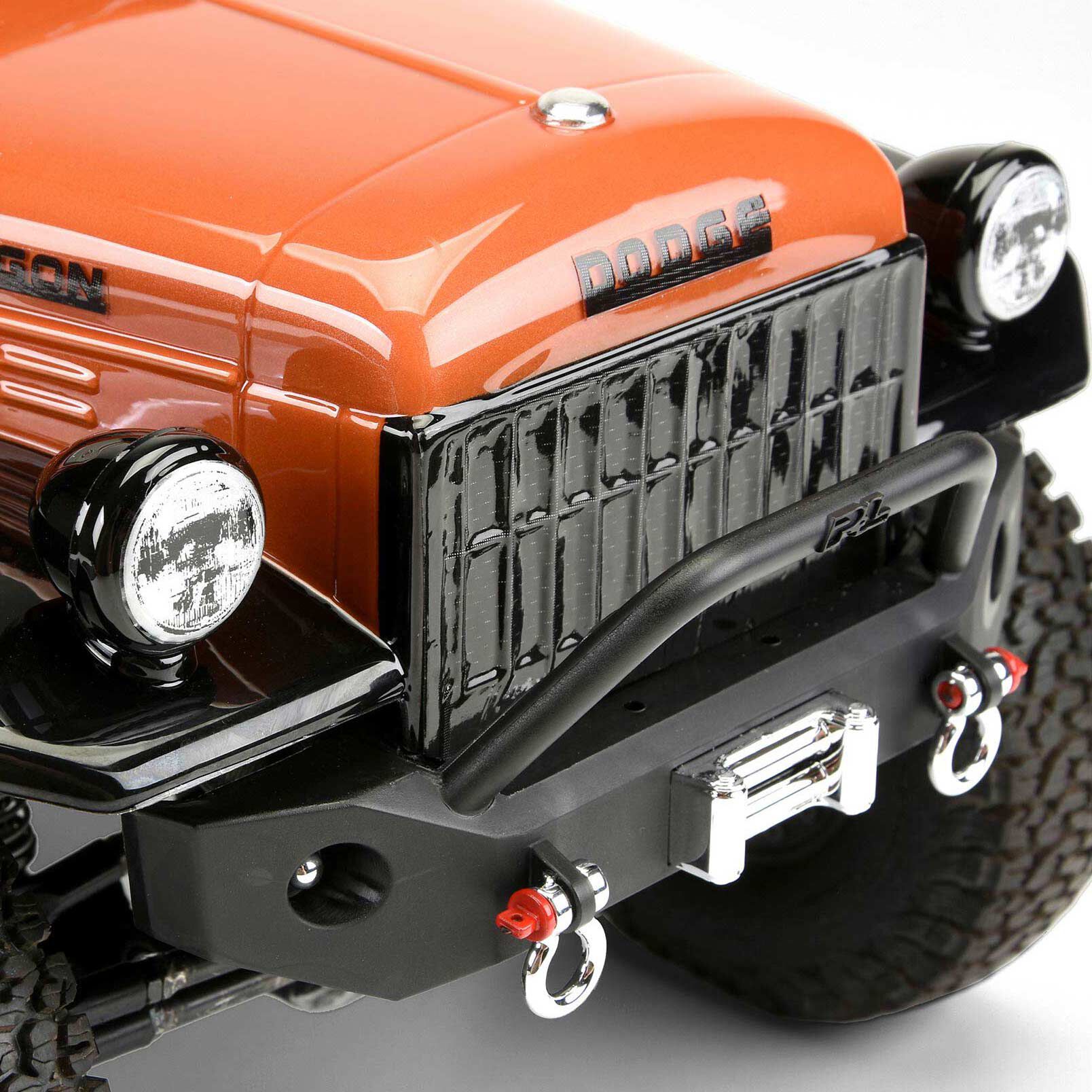 Pro-Line Racing 1/10 1946 Dodge Power Wagon Clear Body 12.3" (313mm) WB Crawlers