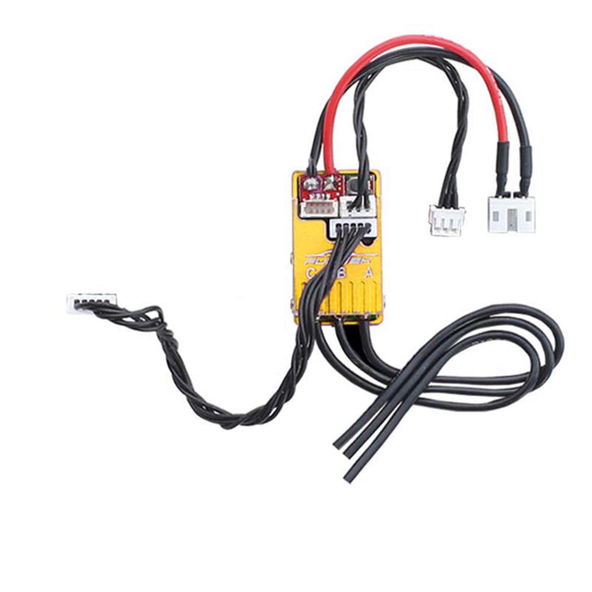 Furitek Cyclos 2S Lipo 20A/40A Brushless Sensored ESC, Aluminum Gold Case: Drift/Race