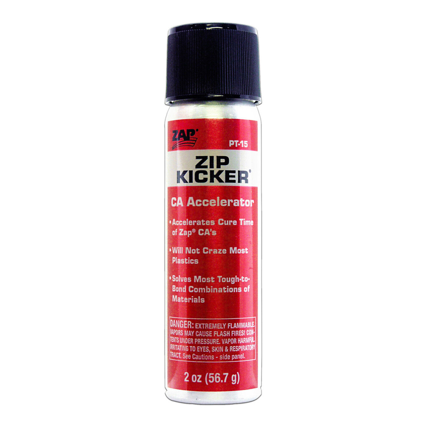 ZAP Glue Zip Kicker CA Accelerator, Aerosol, 2 oz
