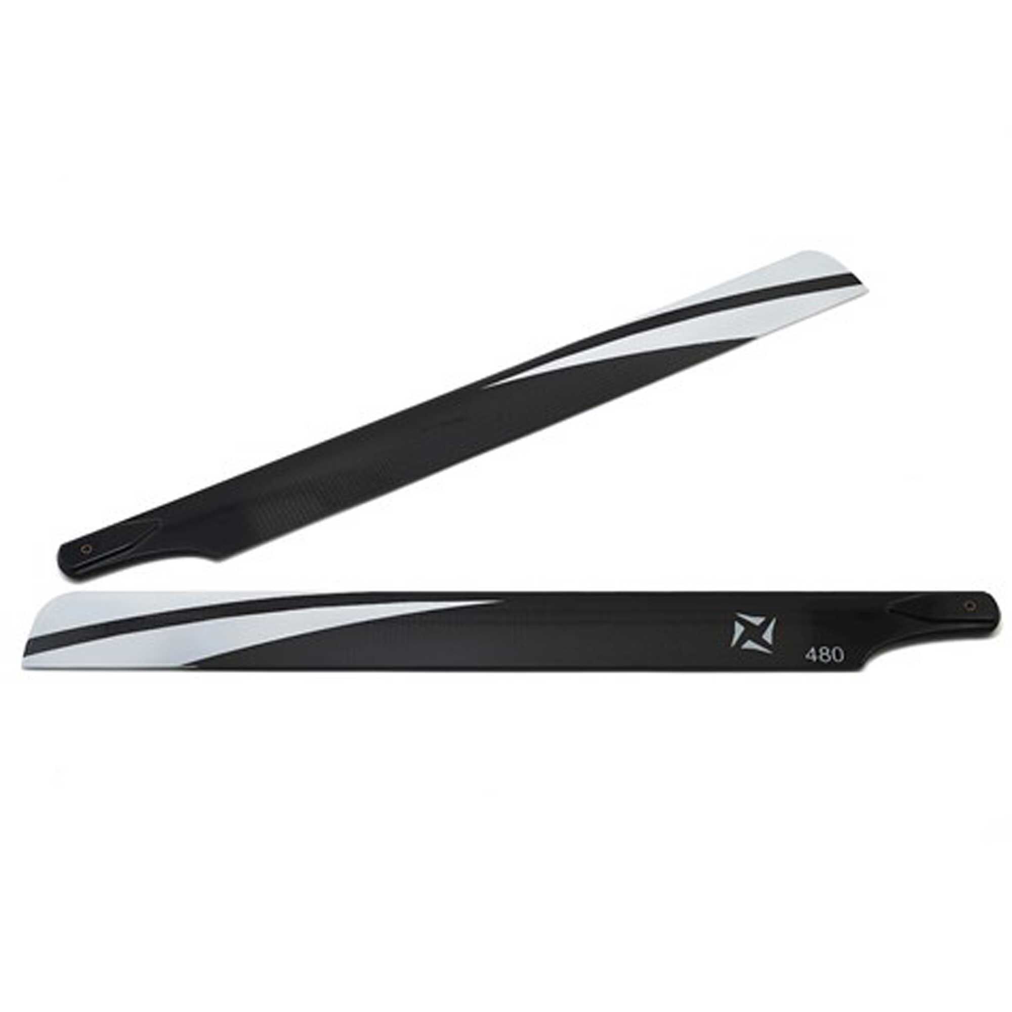 Blade 480mm CF Main Rotor Blades (2)