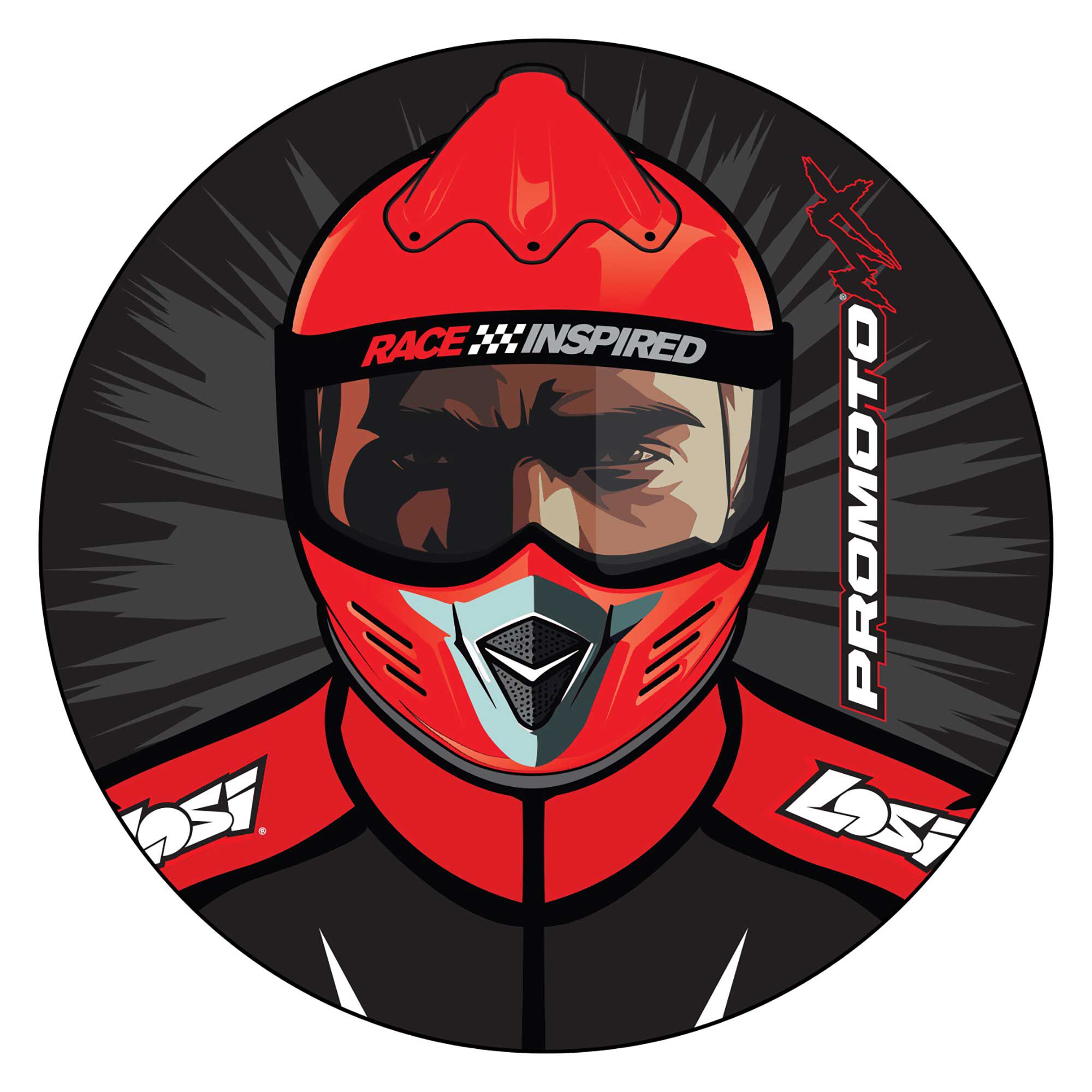 Losi Promoto MX Sticker