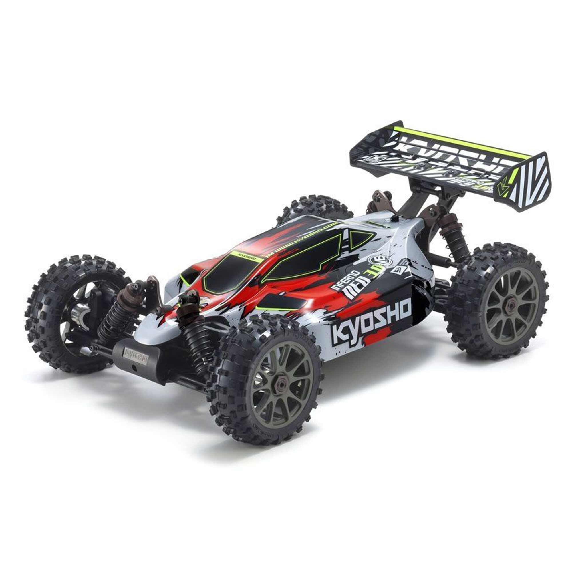 Kyosho 1/8 Inferno Neo3.0 VE 4X4 Off-Road 4S Brushless Buggy RTR, Red