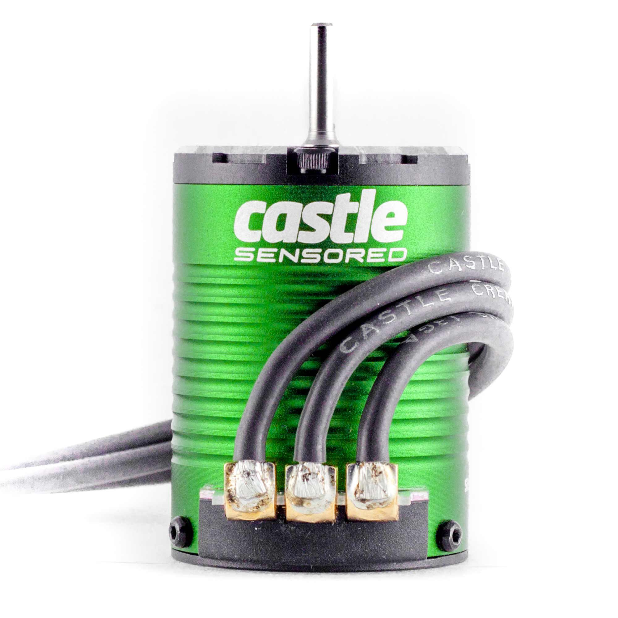 Castle Creations 1/10 SV3 Sidewinder Waterproof ESC / 1406-4600Kv Brushless Motor Combo: 4mm Bullet