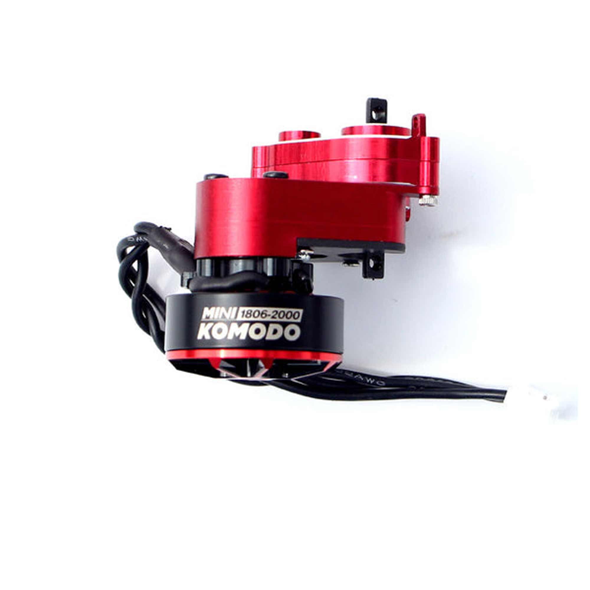 Furitek Mini Stellar Transmission with Mini Komodo Brushless Motor: FCX24 & Cayman