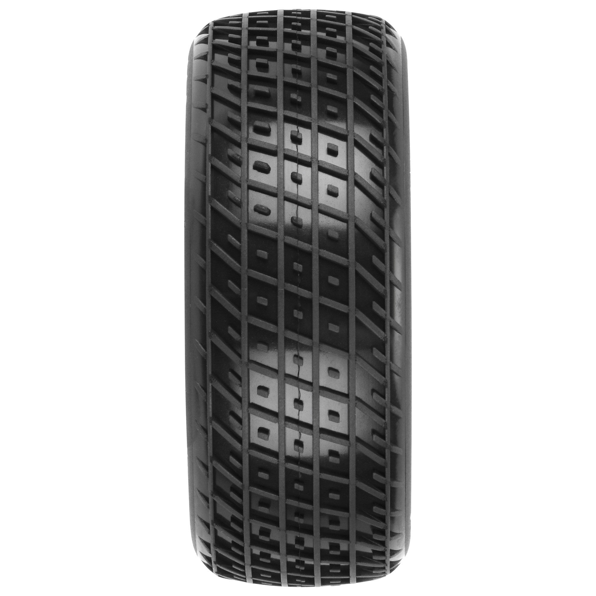 AKA PRODUCTS, INC. 1/10 Array Super Soft Long Wear 2WD/4WD Front 2.2" Dirt Oval Tires (2)
