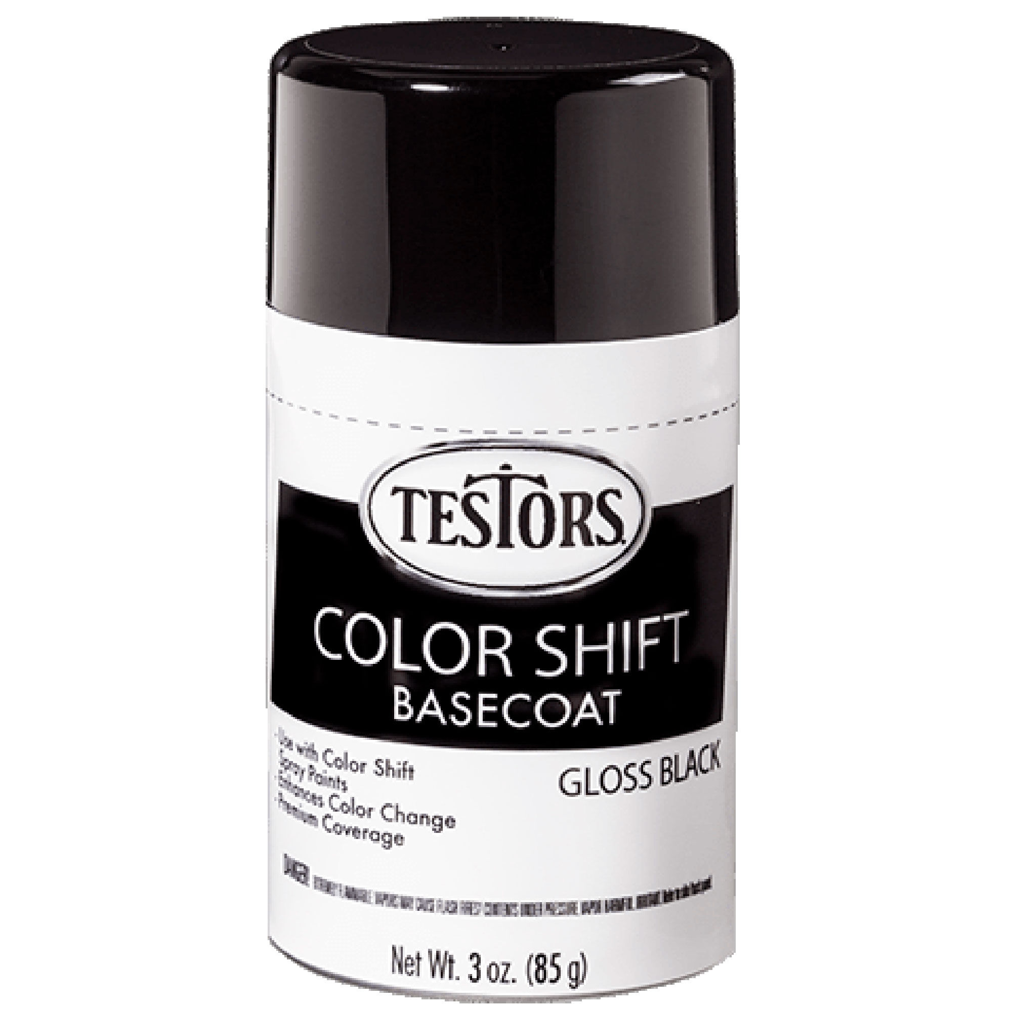 Testor Corp. 3 oz Testors Colorshif Black Basecoat