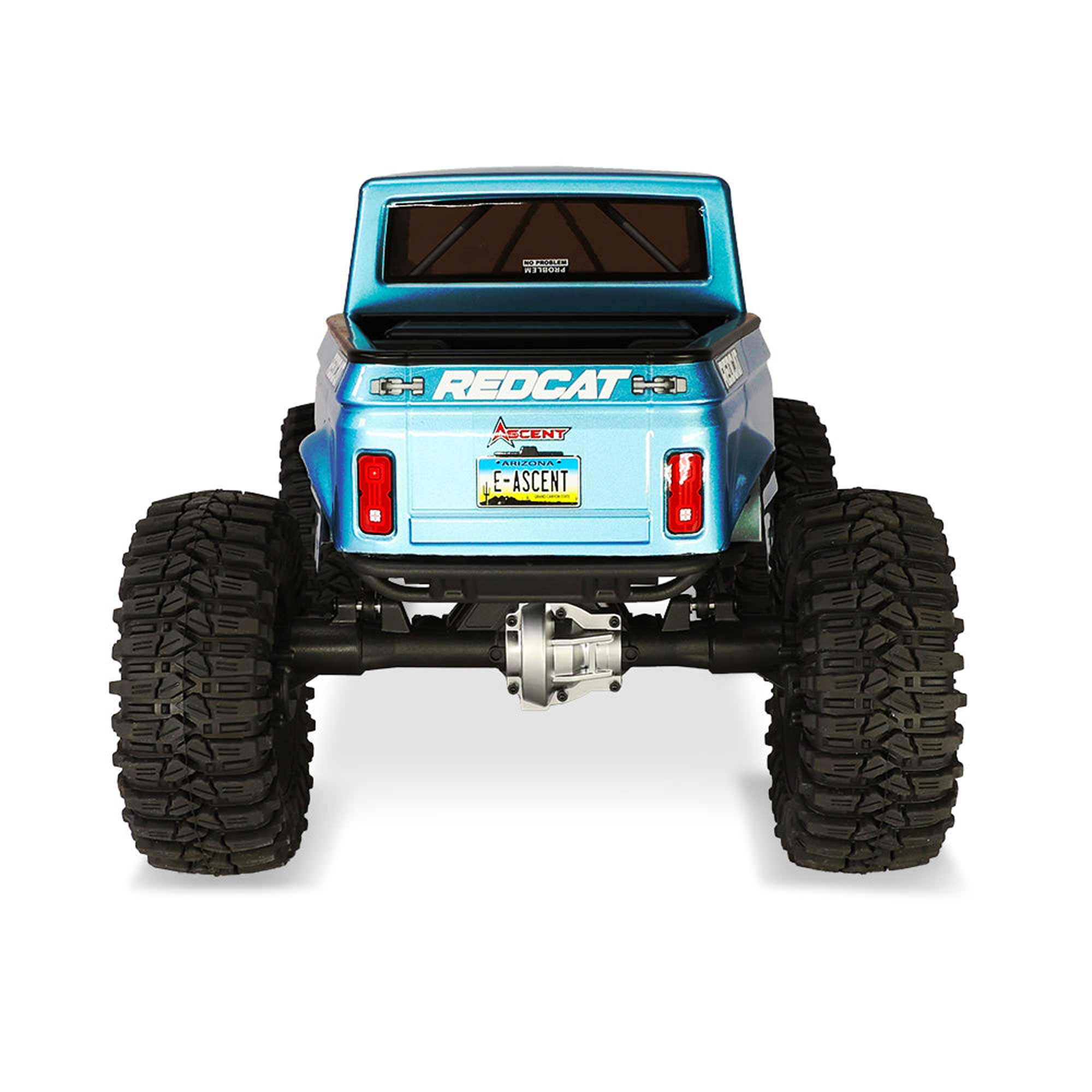 Redcat Racing 1/10 Ascent LCG Two-Piece Pinched & Dovetailed Body Rock Crawler RTR, Blue