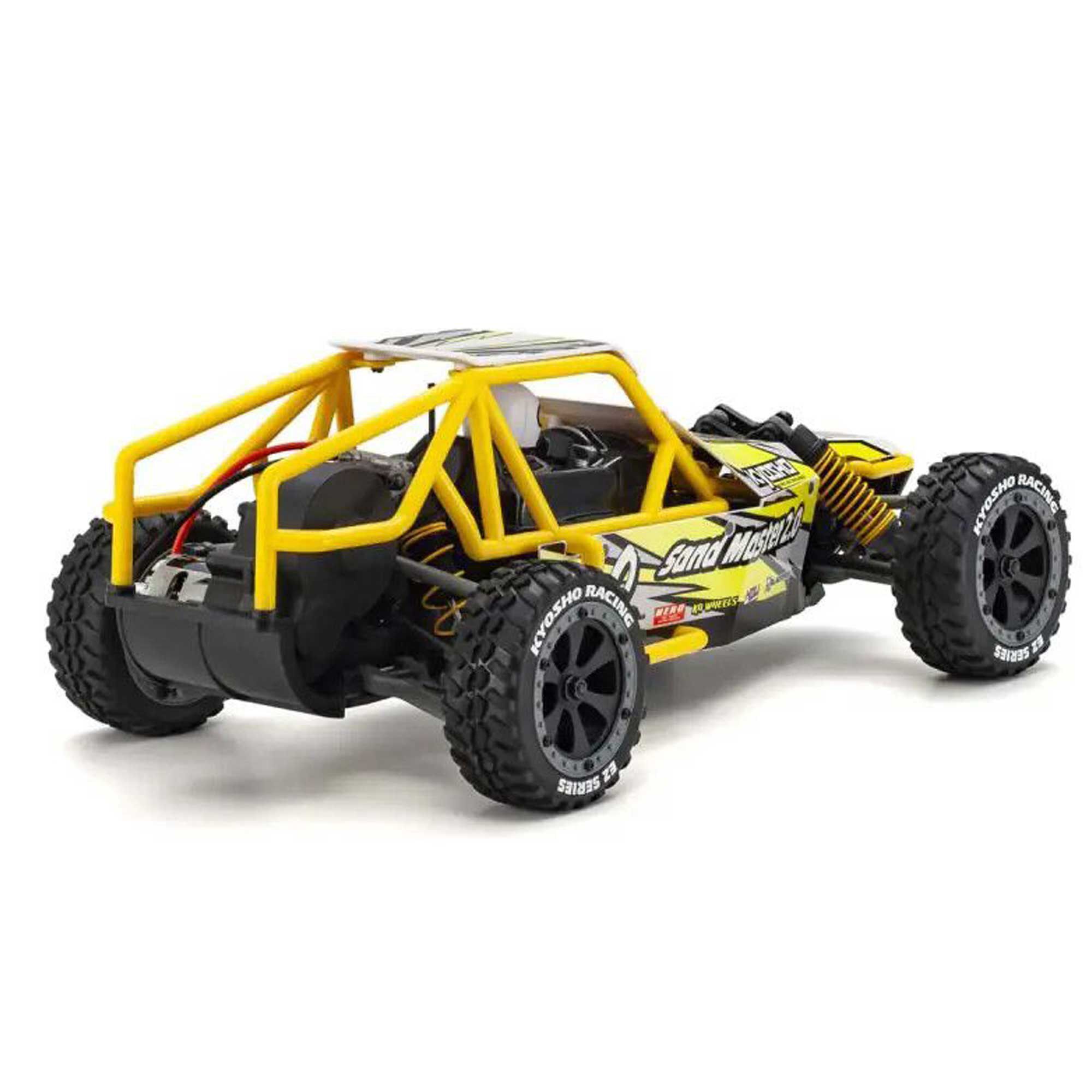 Kyosho 1/10 Sandmaster 2.0 4x4 Buggy RTR, Yellow