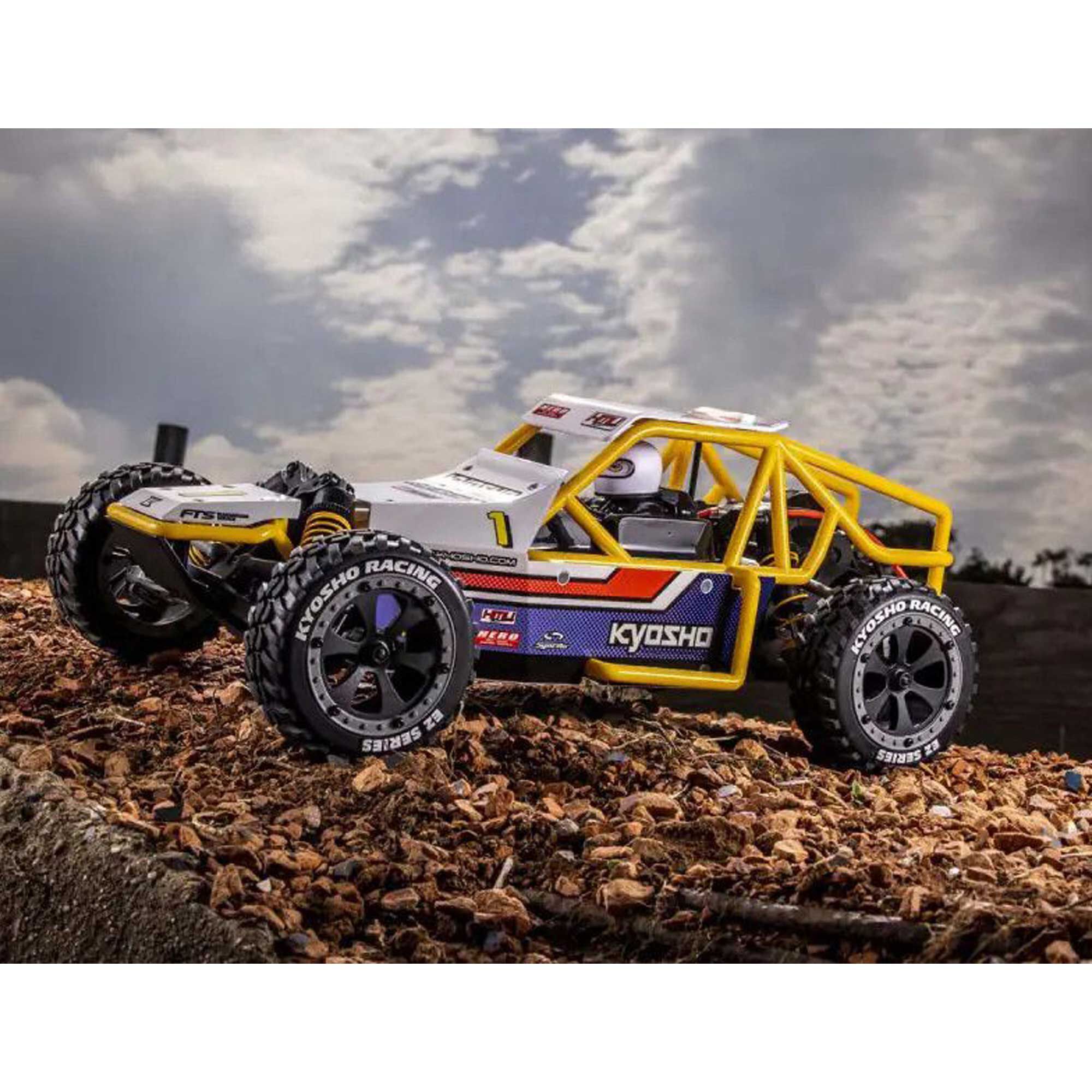 Kyosho 1/10 Sandmaster 2.0 2WD Buggy RTR, White
