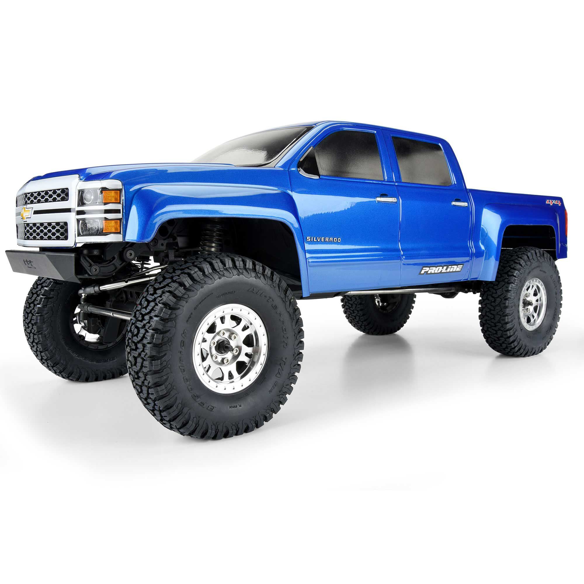 Pro-Line Racing 1/10 2015 Chevrolet Silverado Clear Body 13.9" WB