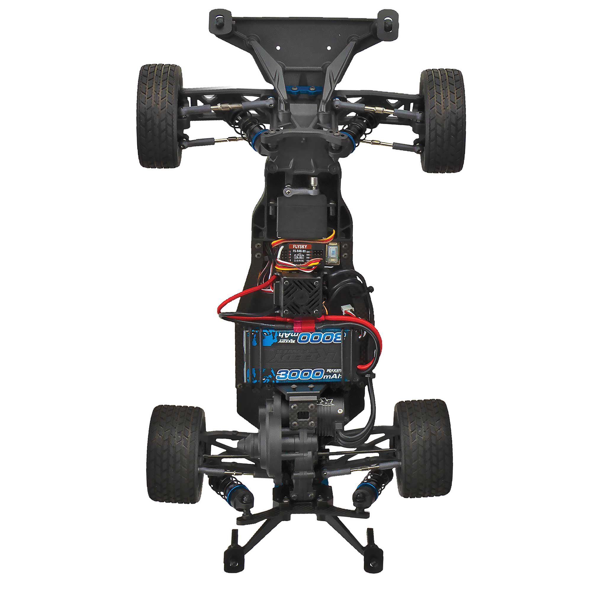 Team Associated 1/10 SR10M 2WD Dirt Oval RTR, Blue