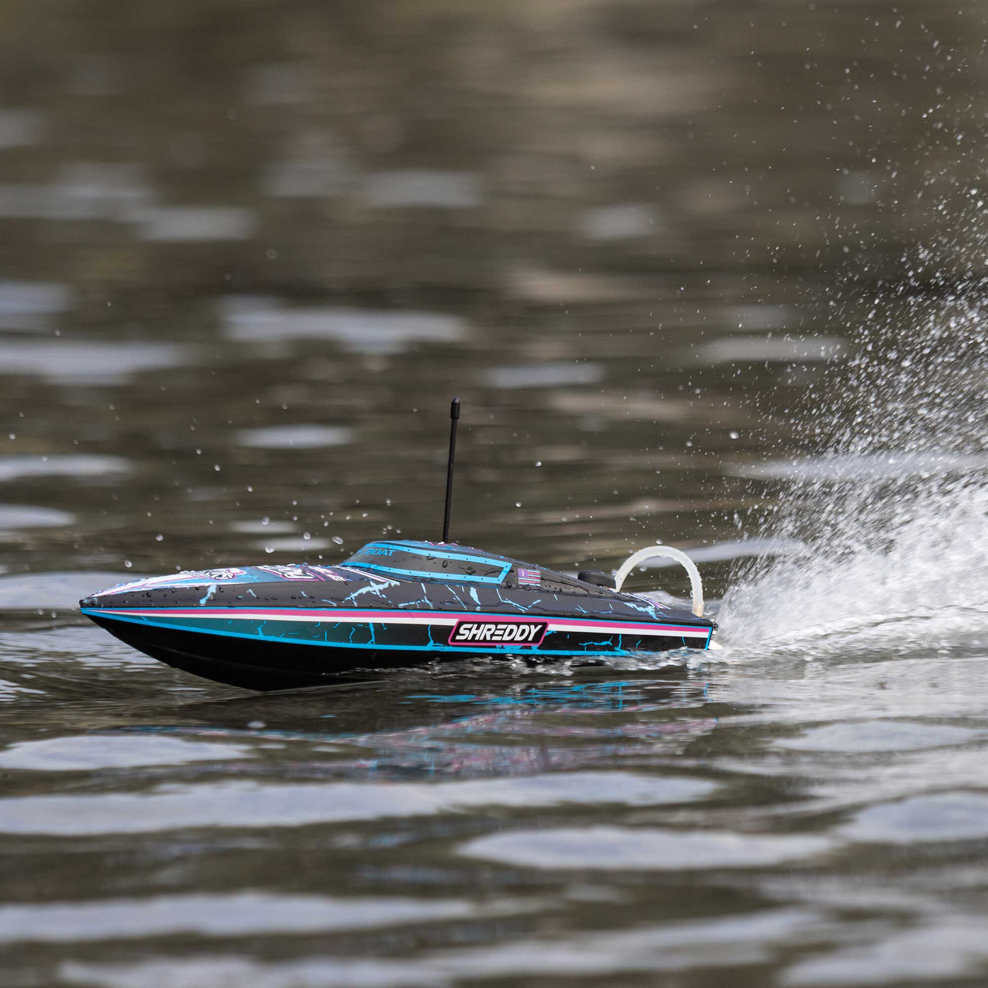 Pro Boat Recoil 2 18" Self-Righting Brushless Deep-V RTR, Shreddy