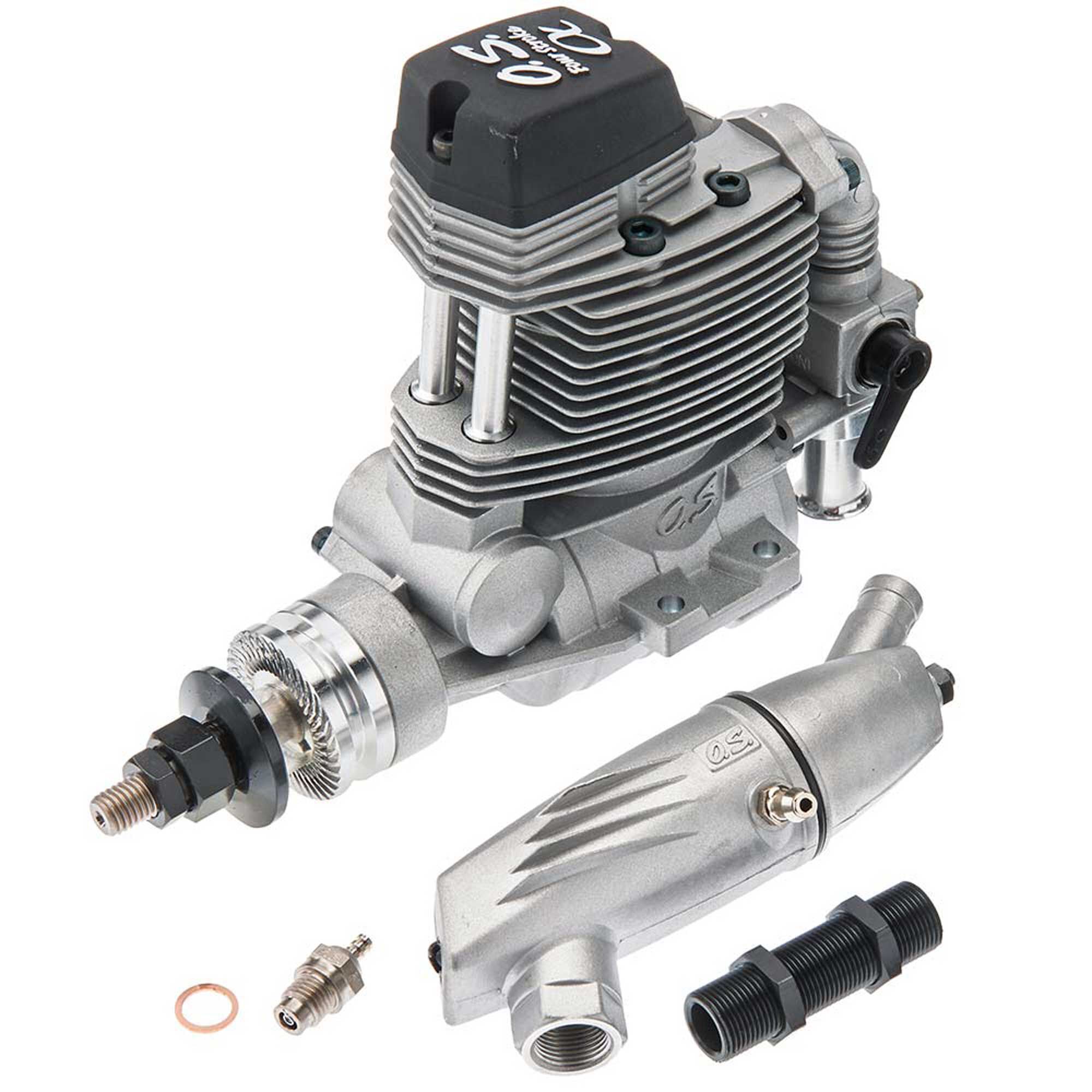 OS Engines FSa-56II Airplane Engine with F-4040 Silencer