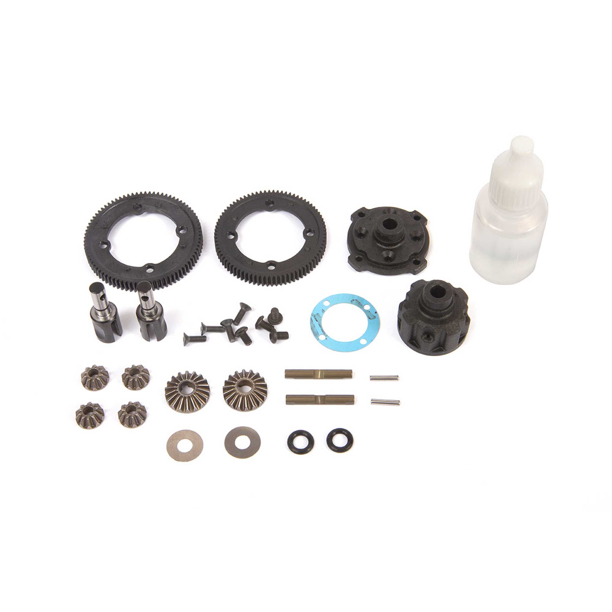 Team Losi Racing Center Diff Complete Metal: 22X-4