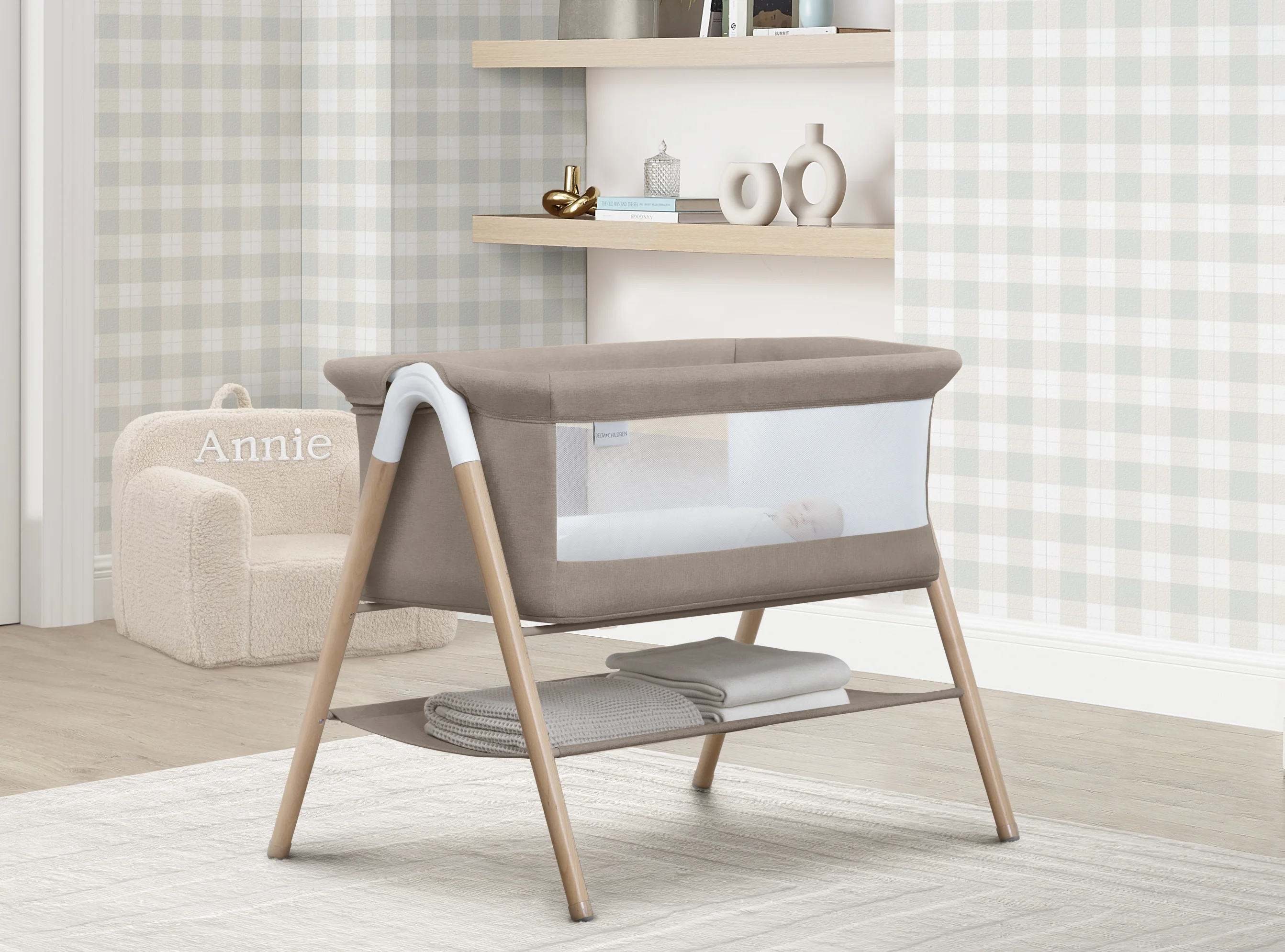 2025 Bondi Beechwood By The Bed Bassinet