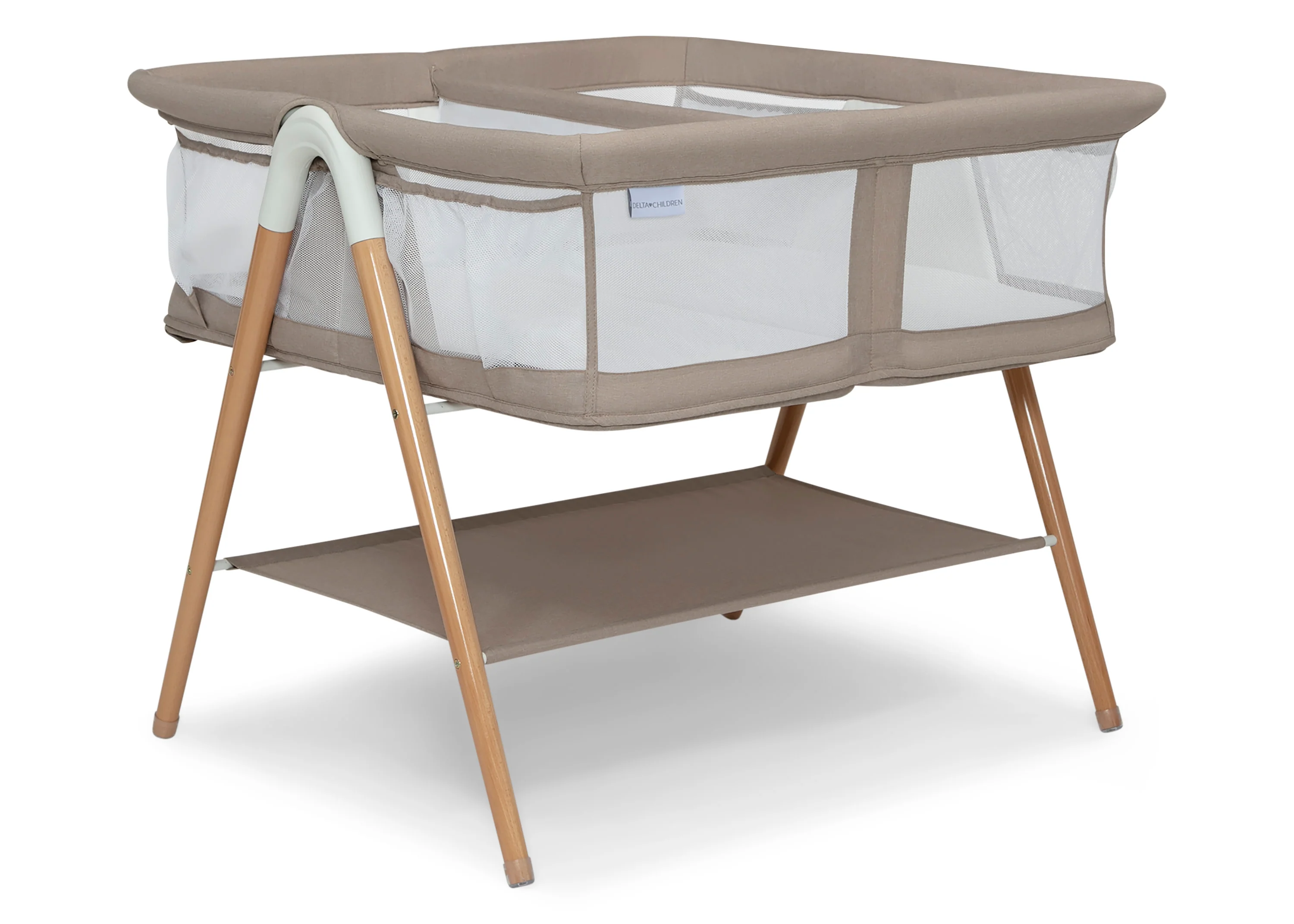 2025 Bondi Beechwood Twin Bassinet