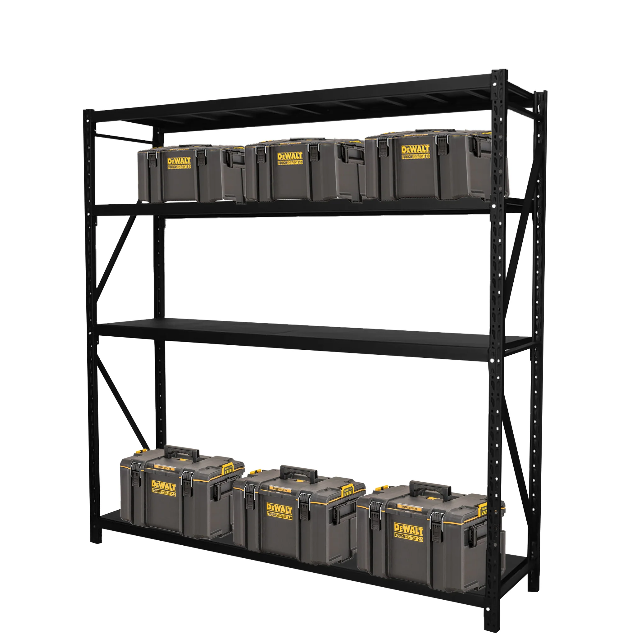 2025 2m*2m*0.6m 800KG (W*H*D) Steel Shelving
