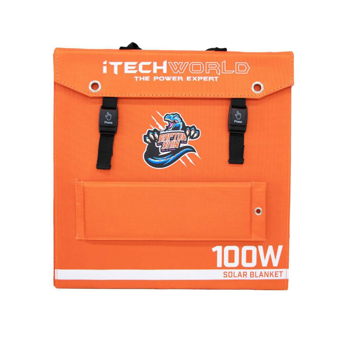 100W | Solar Blanket | with Raptor Skin