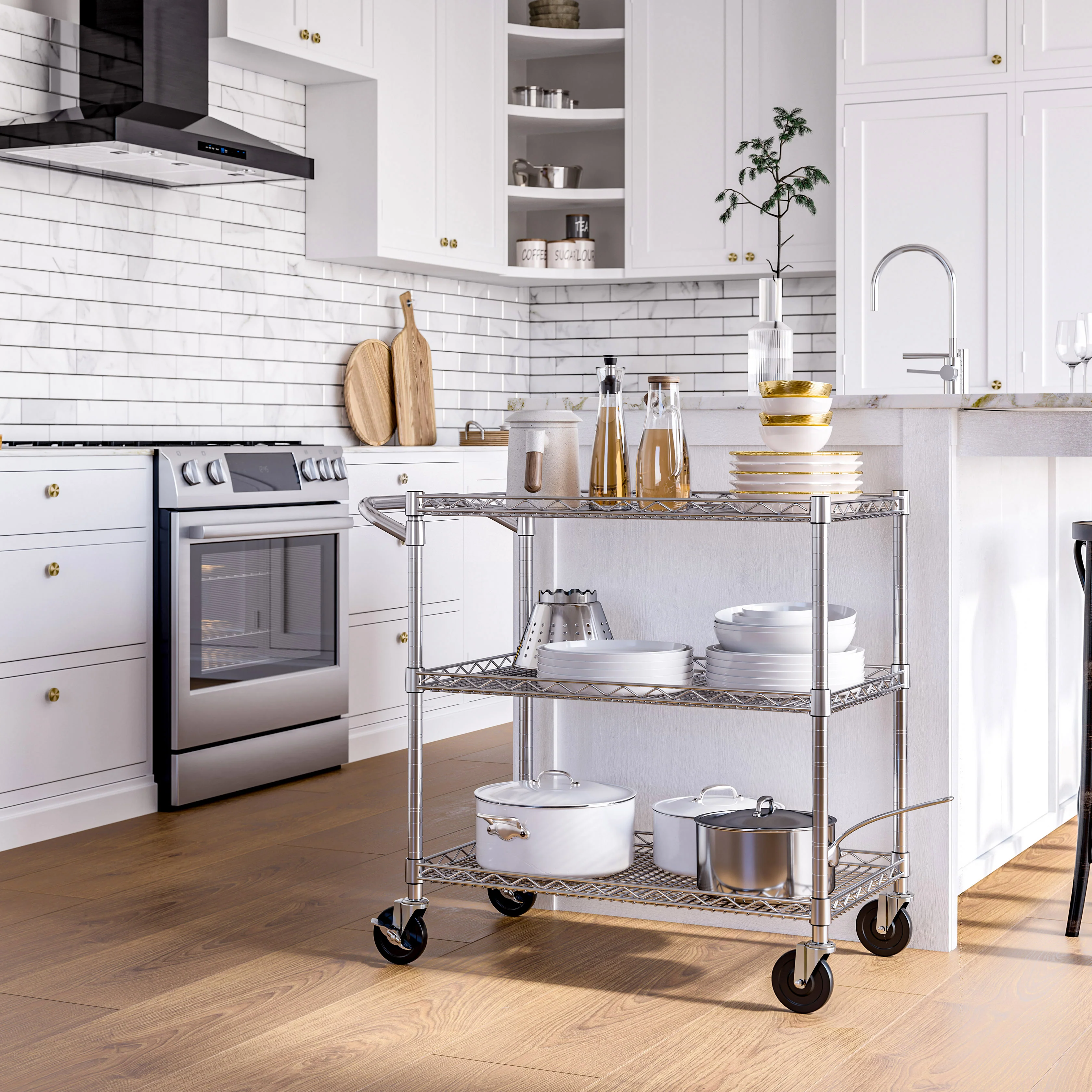 2025 3-Tier NSF Utility Cart