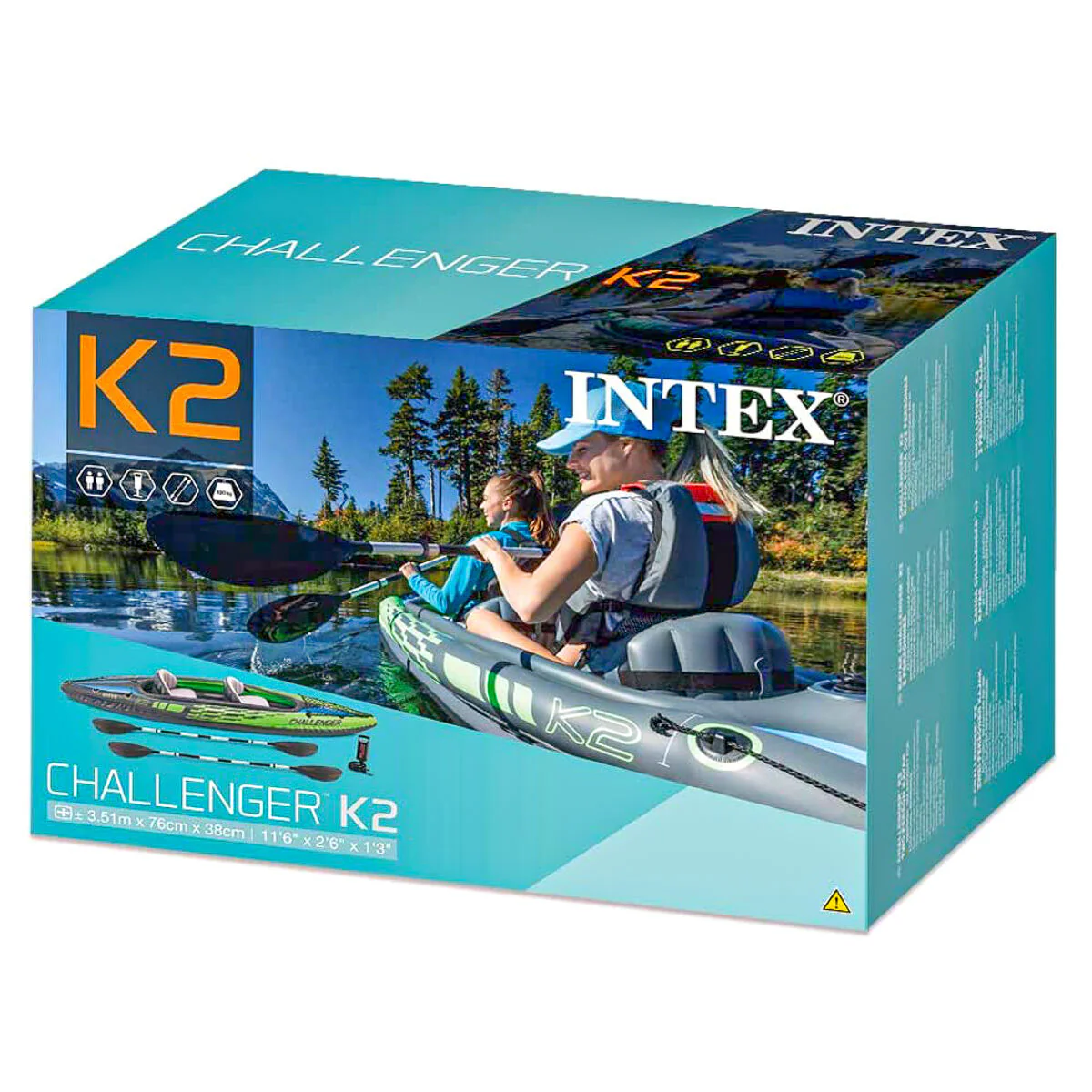 2025 Intex Inflatable Challenger K2 Kayak