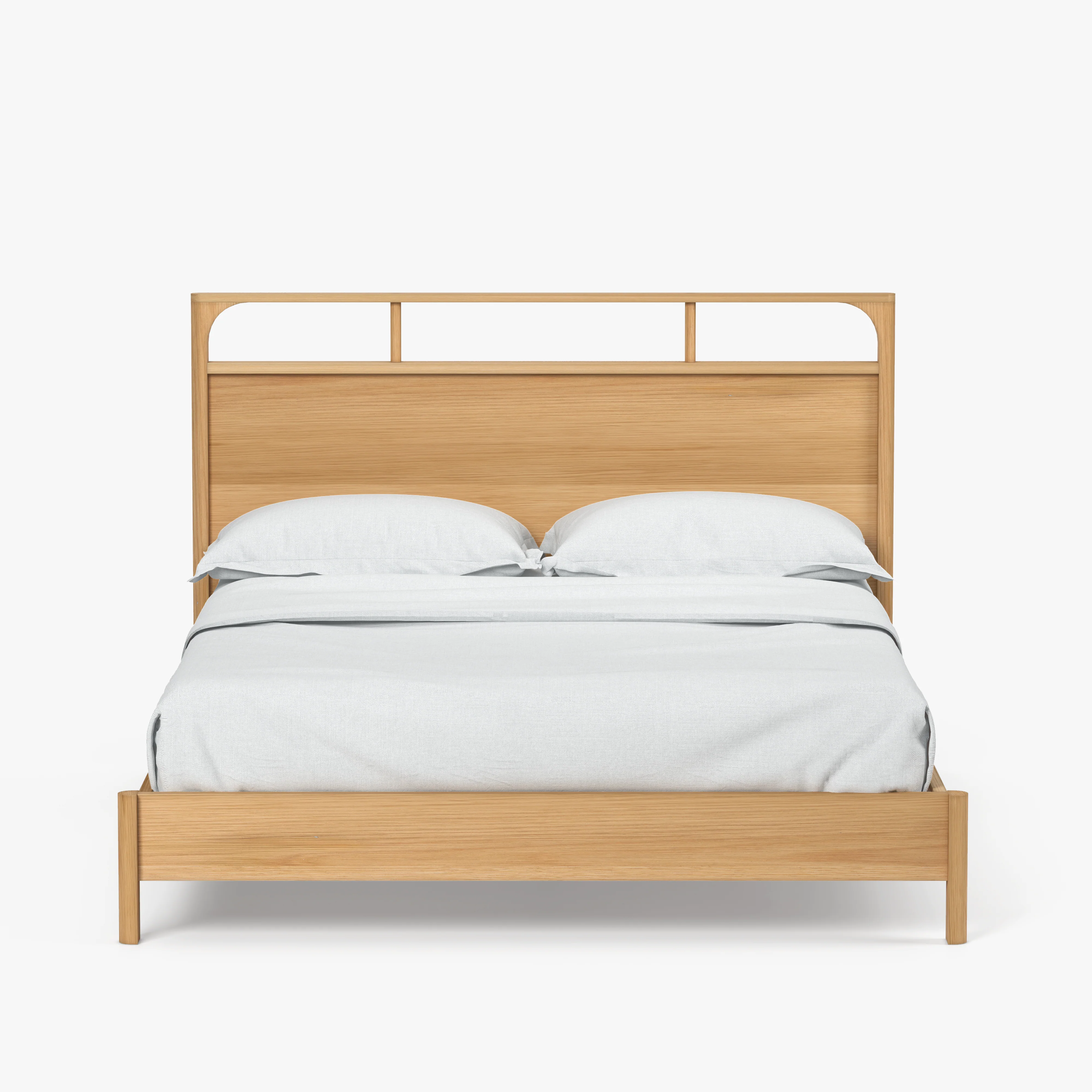 Cali Oak Bed - Natural Oak