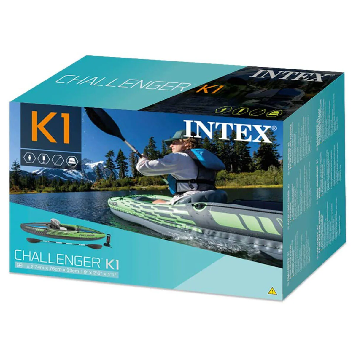 2025 Intex Inflatable Challenger K1 Kayak