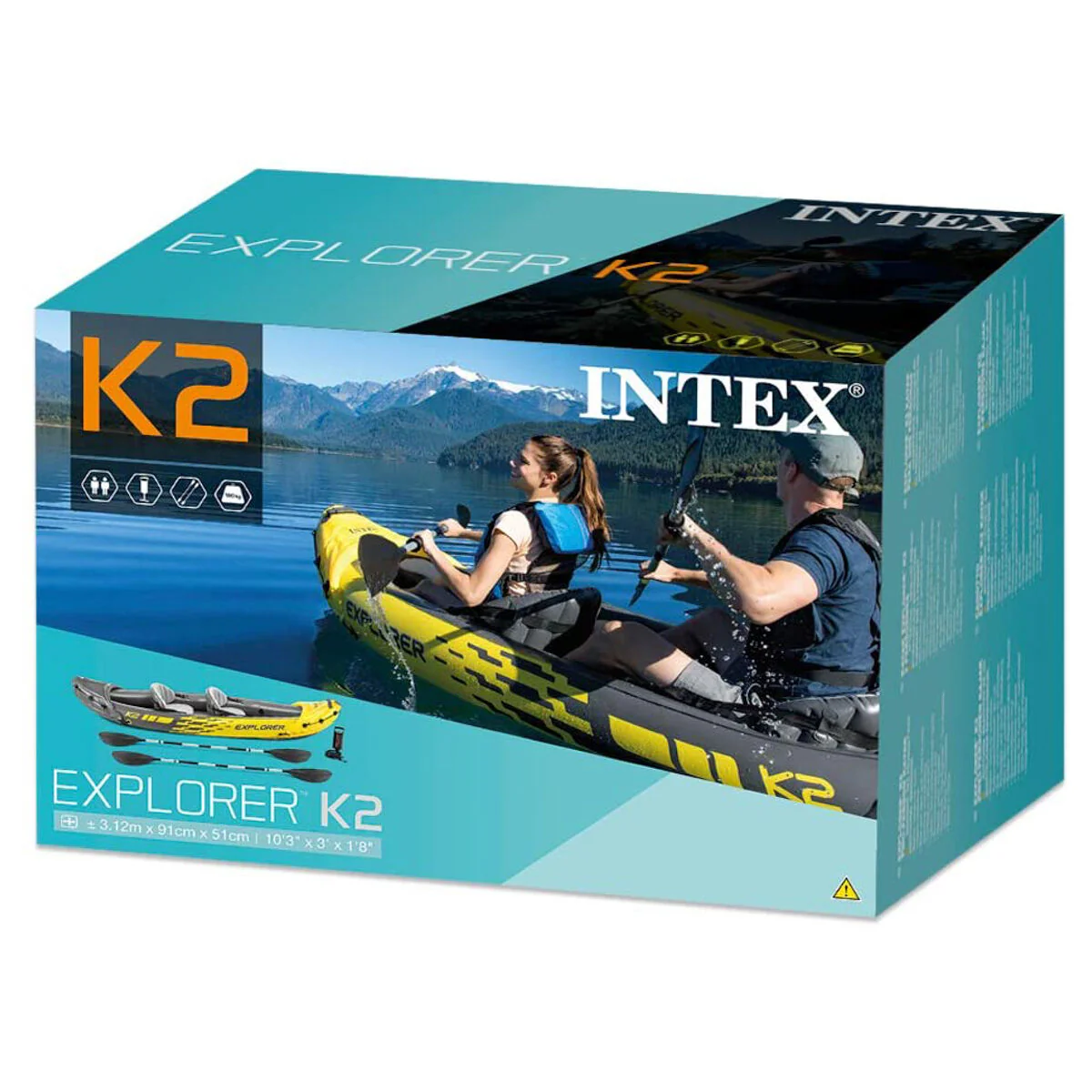 2025 Intex Inflatable Explorer K2 Kayak