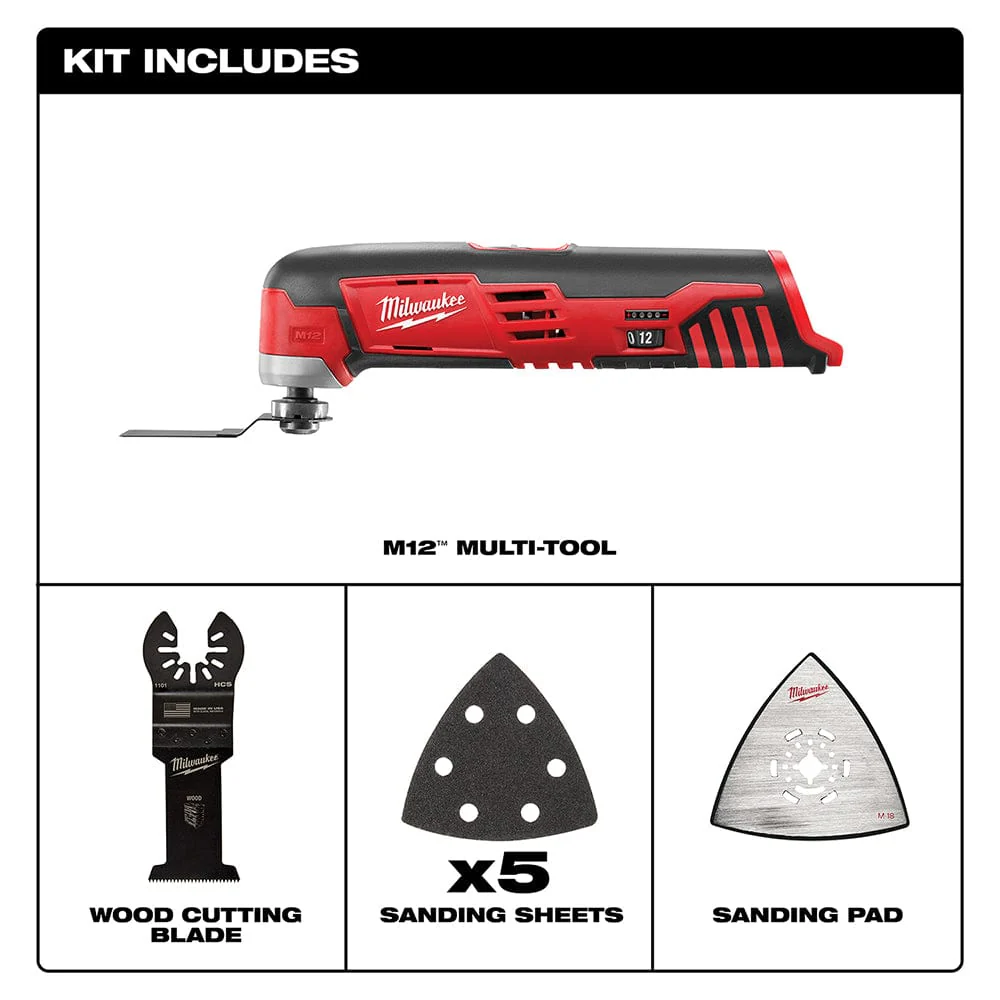 2025 Milwaukee M12™ Cordless Multi-Tool