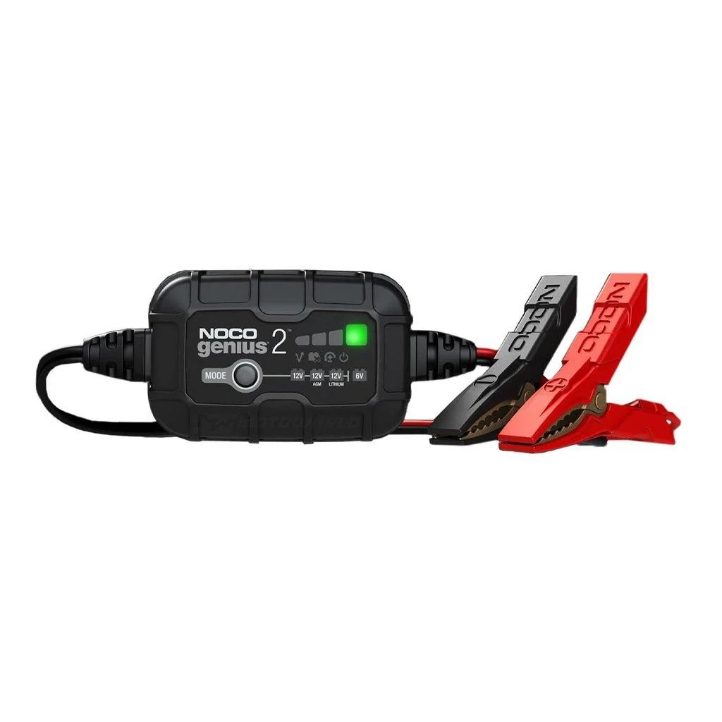 2025 NOCO GENIUS2 BATTERY CHARGER 2AMP