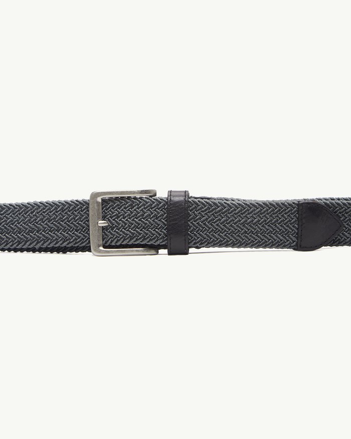 Tommy Bahama Big & Tall Two-Tone Stretch Webbed Belt
