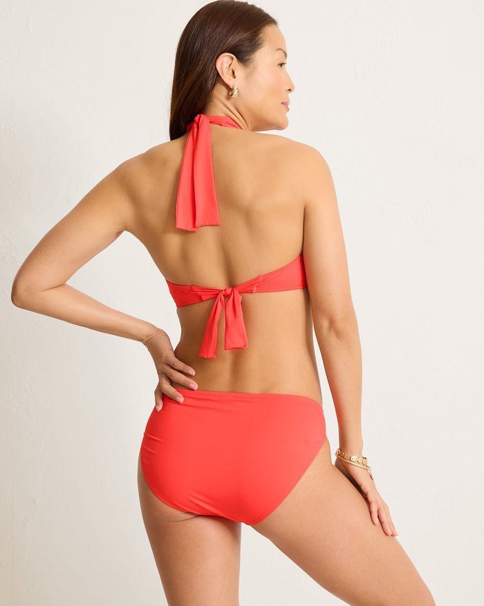Tommy Bahama Pearl Halter Cutout Bikini Top