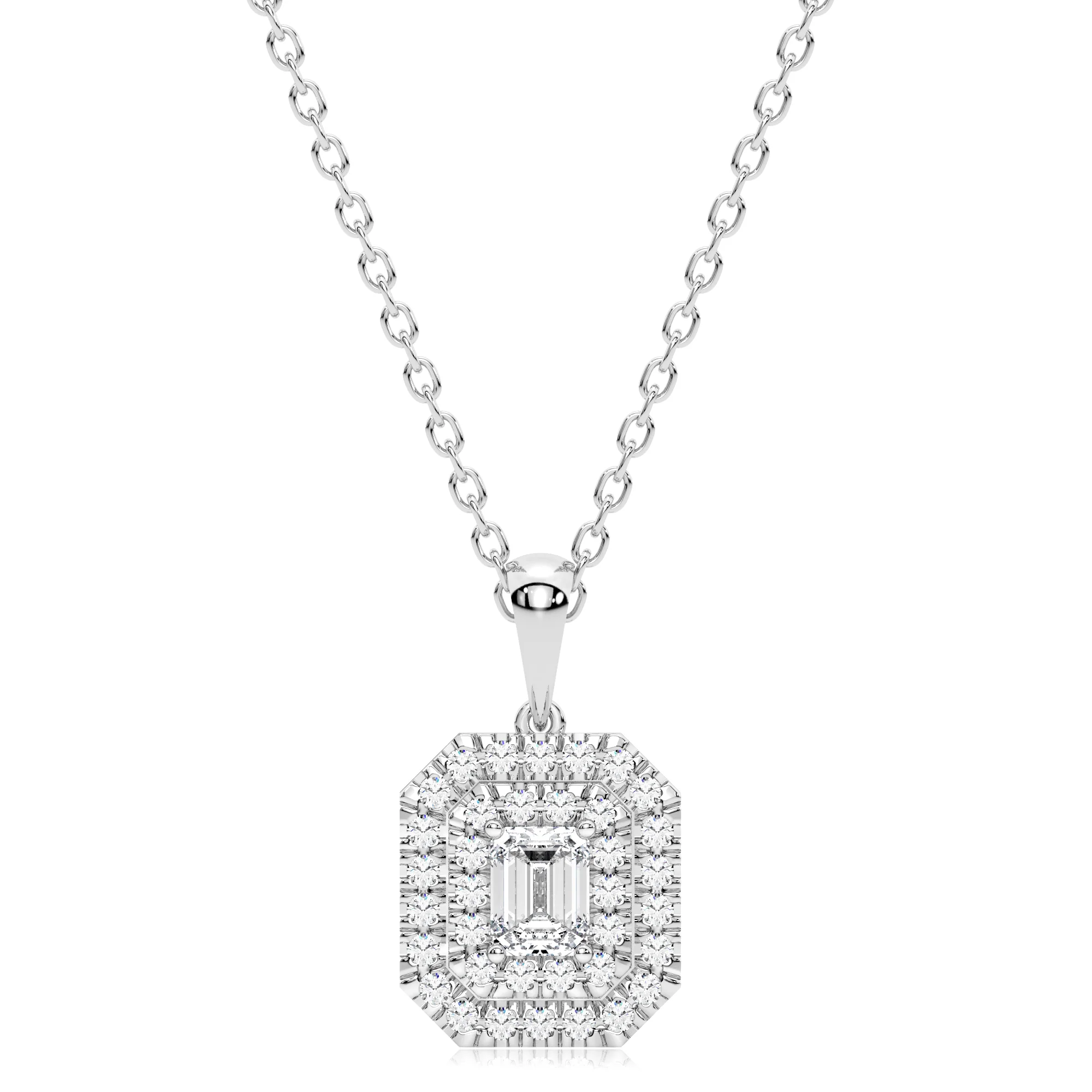 Luminesce Lab Grown 1/2 Carat Diamond Pendant 9ct Gold