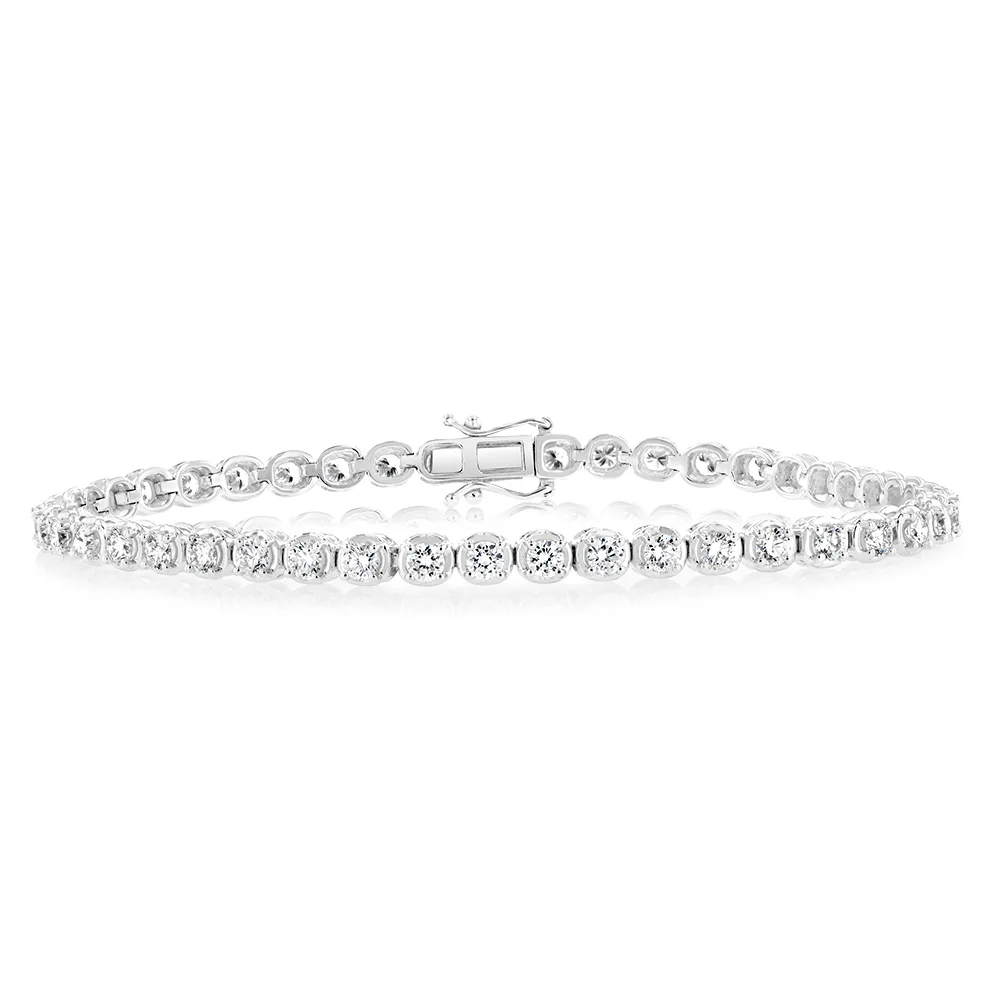Luminesce Lab Grown 3 Carat Diamond Tennis Bracelet