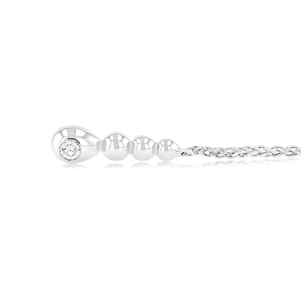 Luminesce Lab Grown 1.10 Carat Diamond Bracelet 9ct