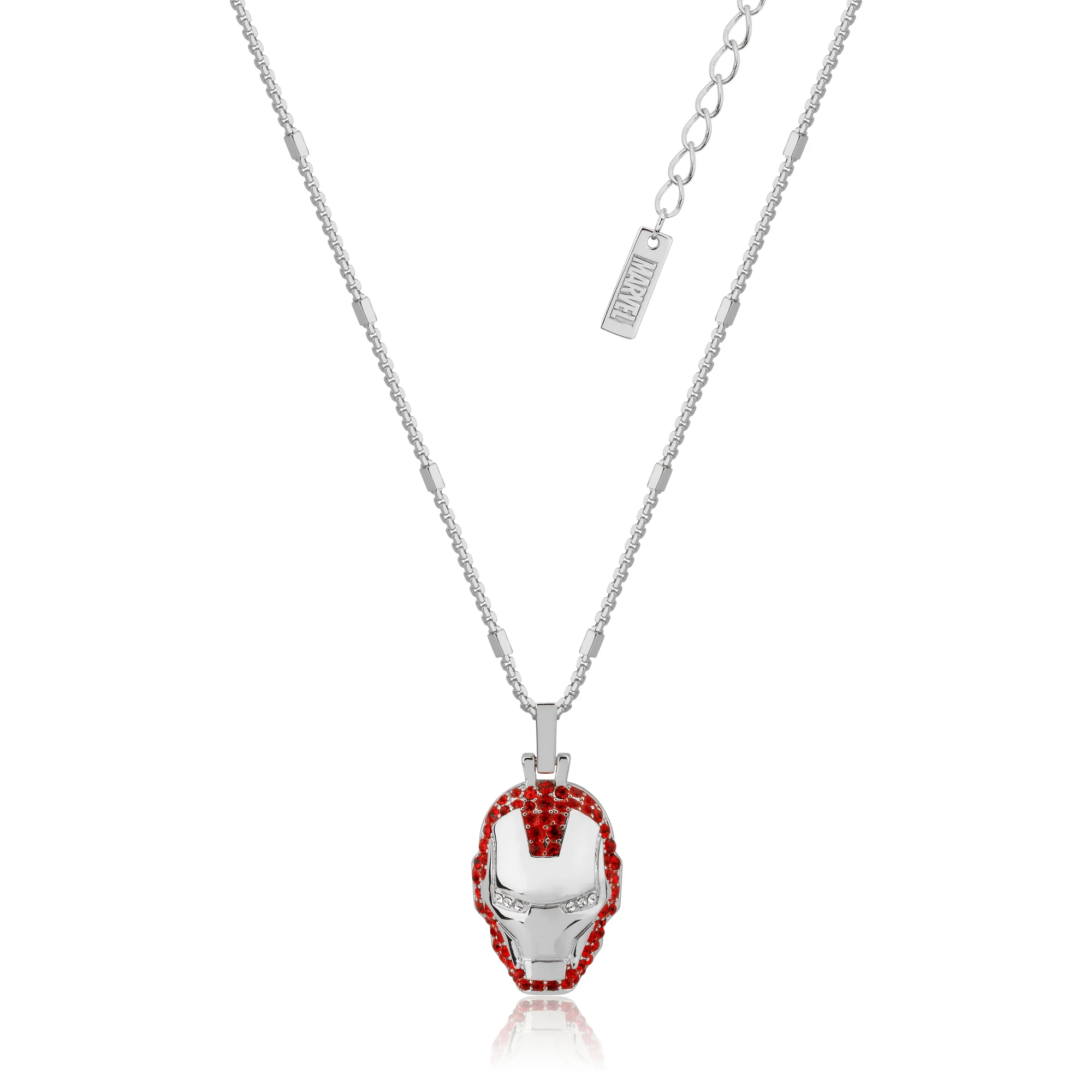 Disney Stainless Steel White Gold Plated Pendant 45cm Chain