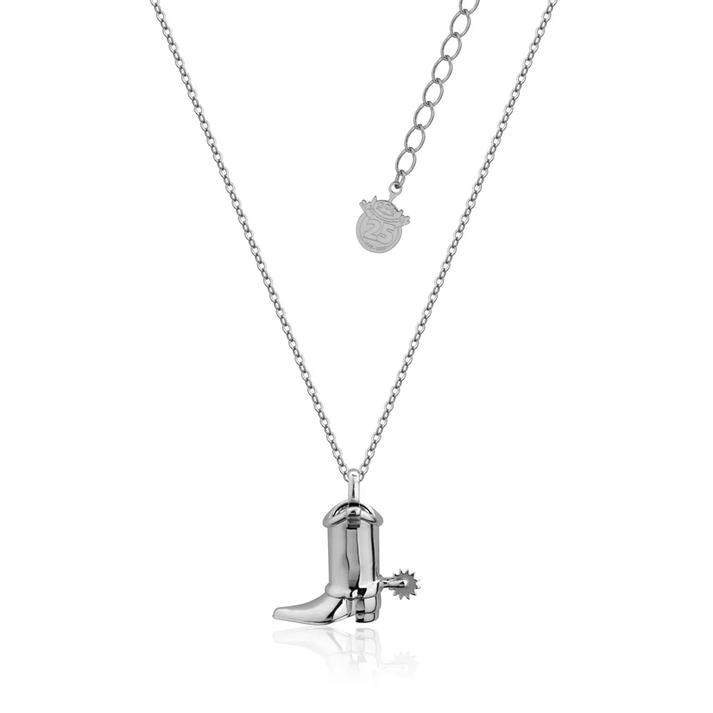 Disney Pixar Toy Story Woody Boot Pendant On Chain