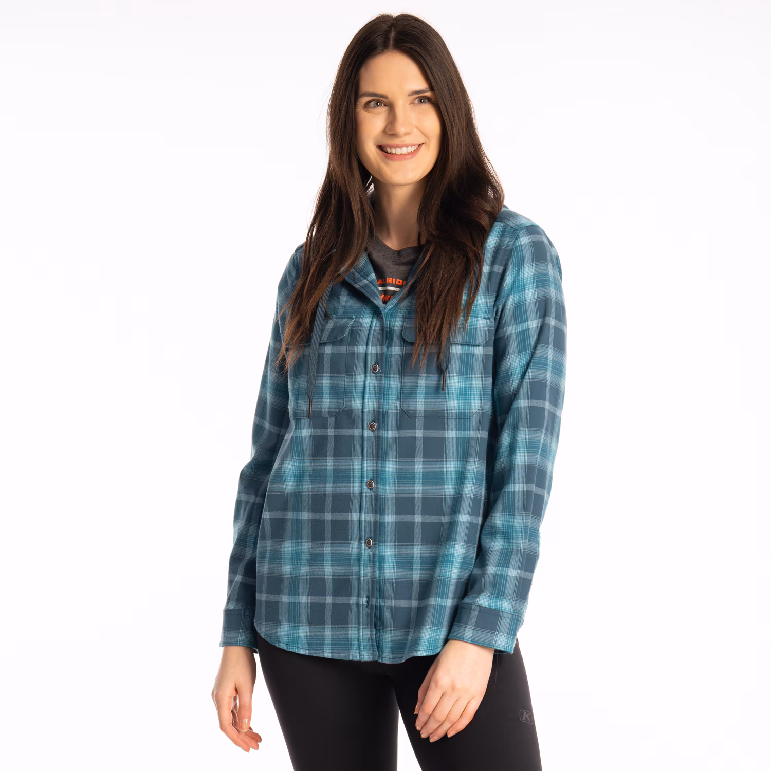 Ginny Mountain Midweight Stretch Flannel Hoodie