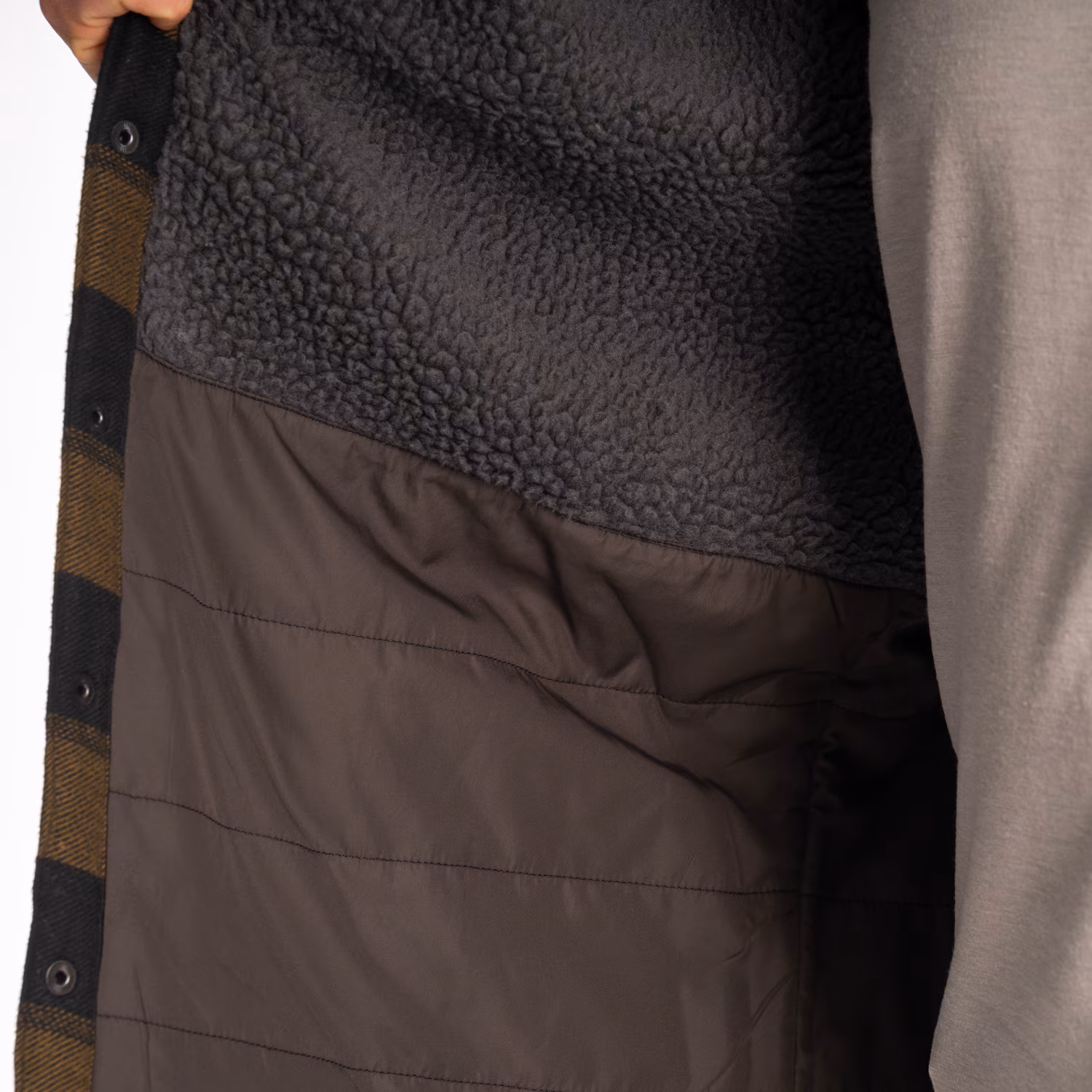 Targhee Fleece Lined Flannel Hoodie