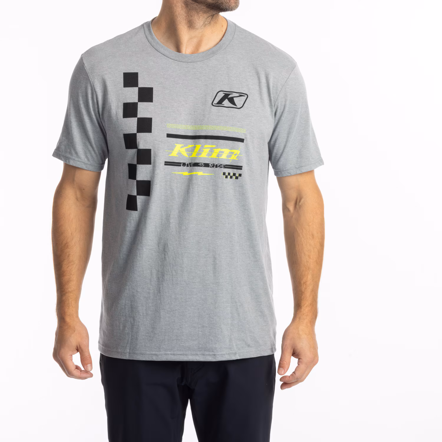 Checkered Flag Tri-blend Tee