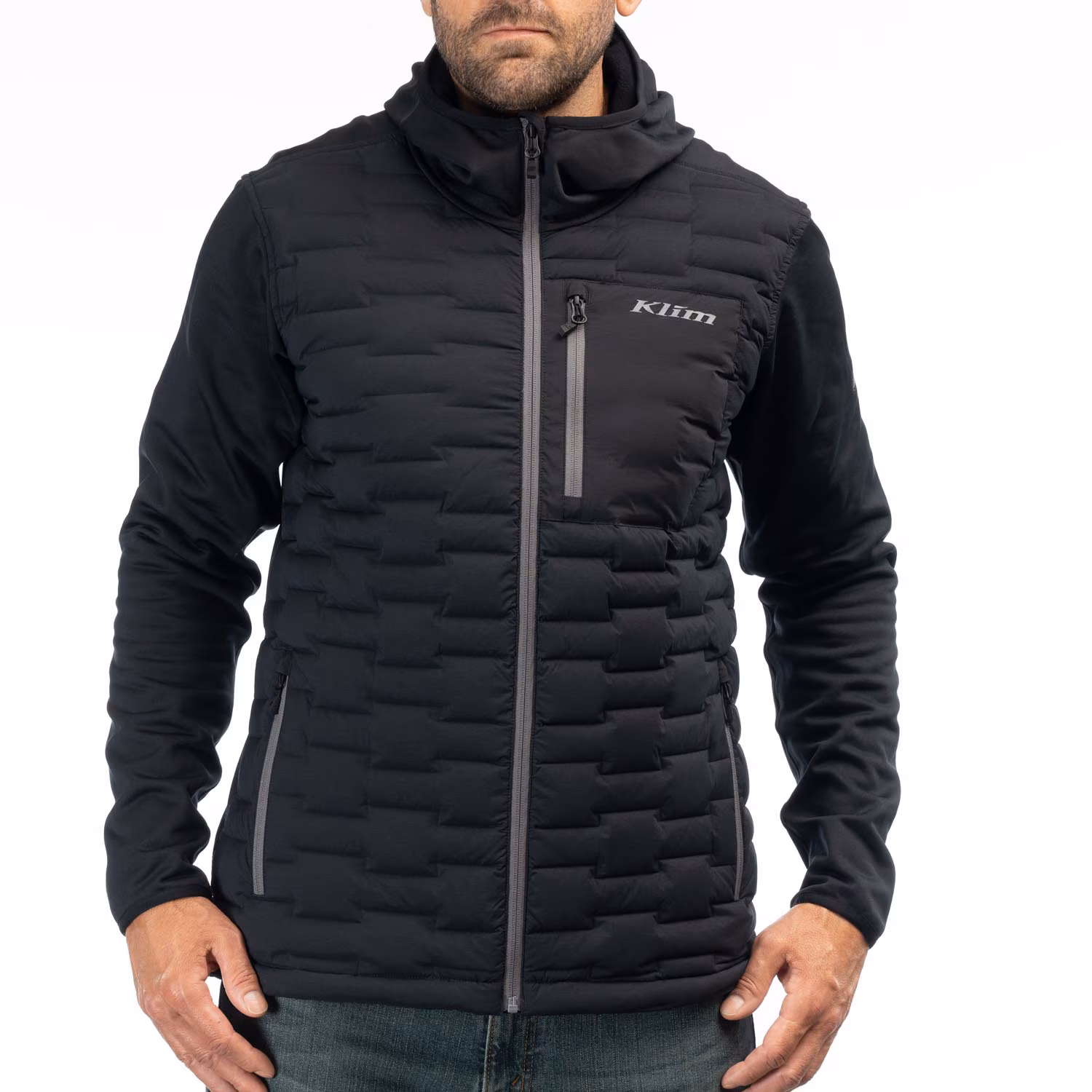 Boulder Stretch Down Hybrid Hoodie