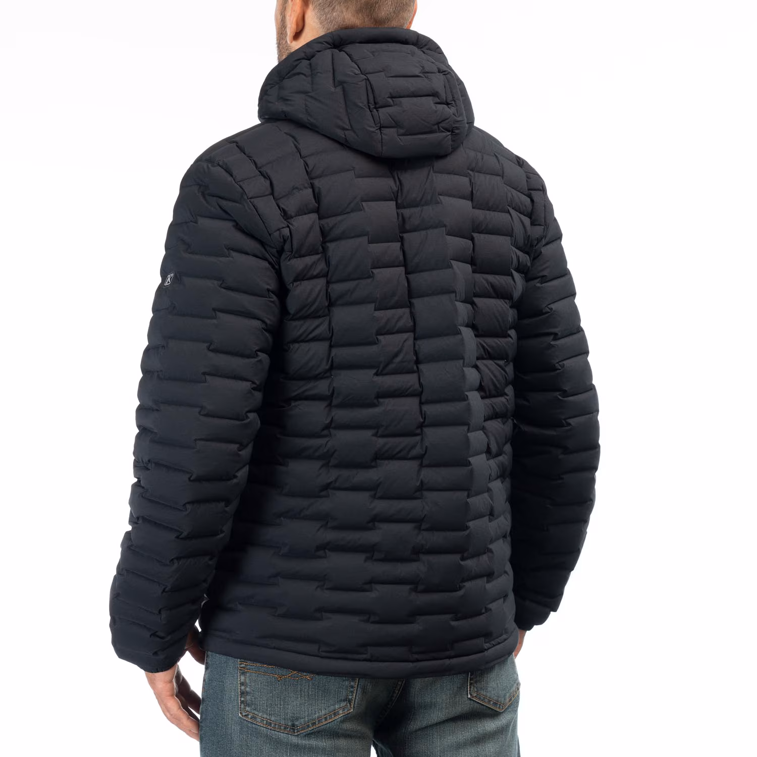Boulder Stretch Down Hooded Jacket