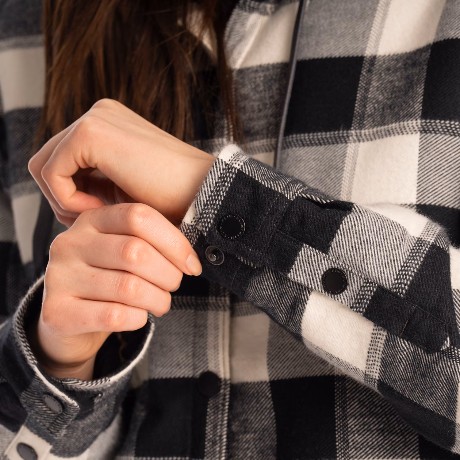 Big Sky Fleece Lined Flannel Hoodie